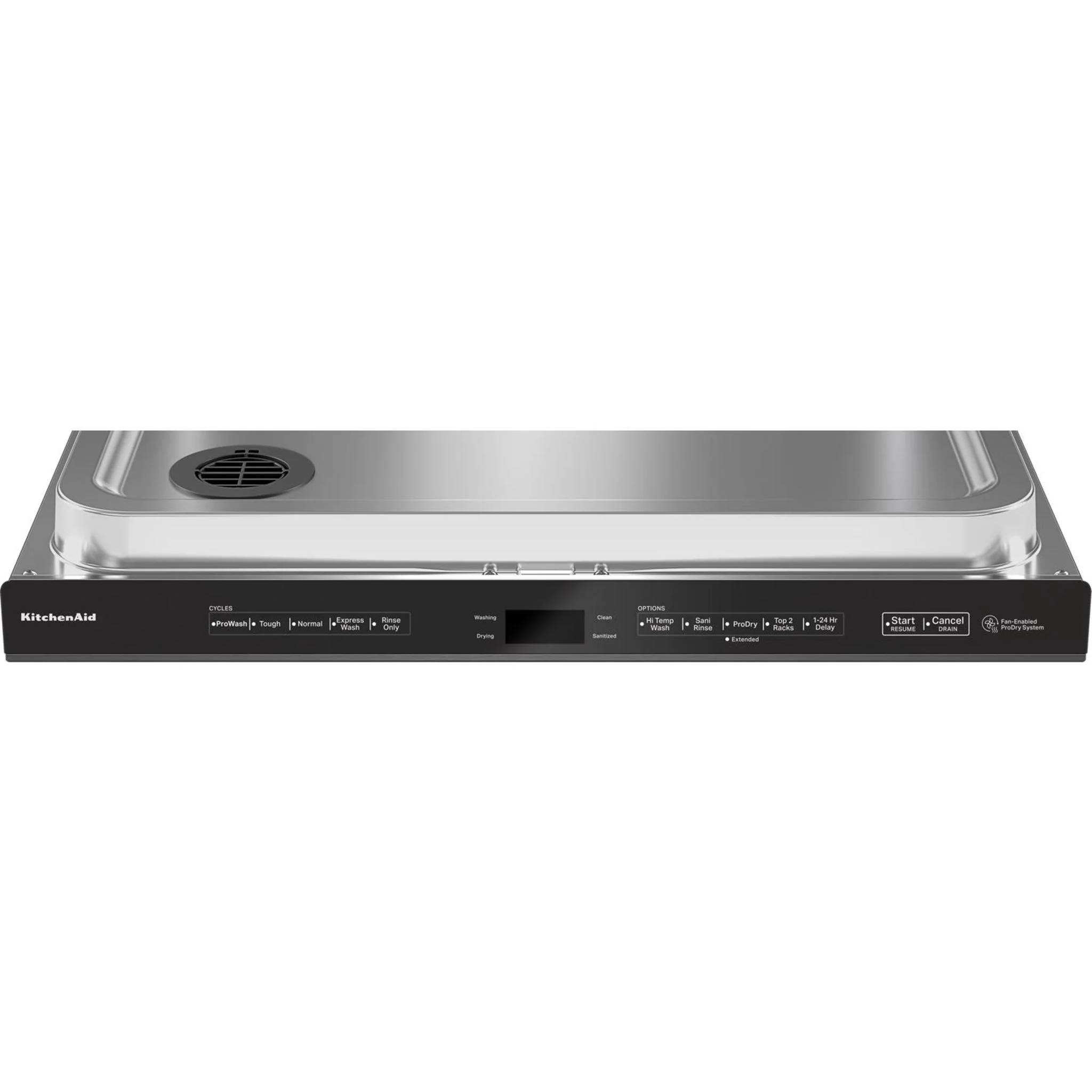 KitchenAid 44 dBA Dishwasher in PrintShield Finish with 360A° Max Jets Third Rack - Black Stainless (KDPM604KBS) - Image 14