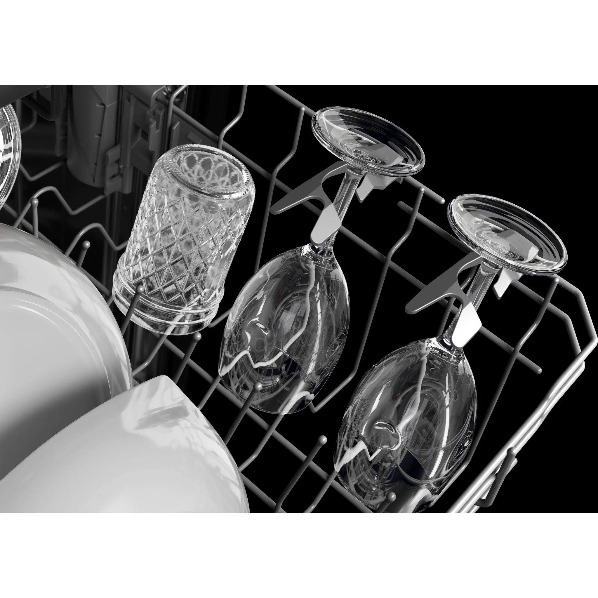 KitchenAid 44 dBA Dishwasher with 360A° Max Jets Third Rack and LED Interior Lighting - Stainless Steel (KDPM704KPS) - Image 8