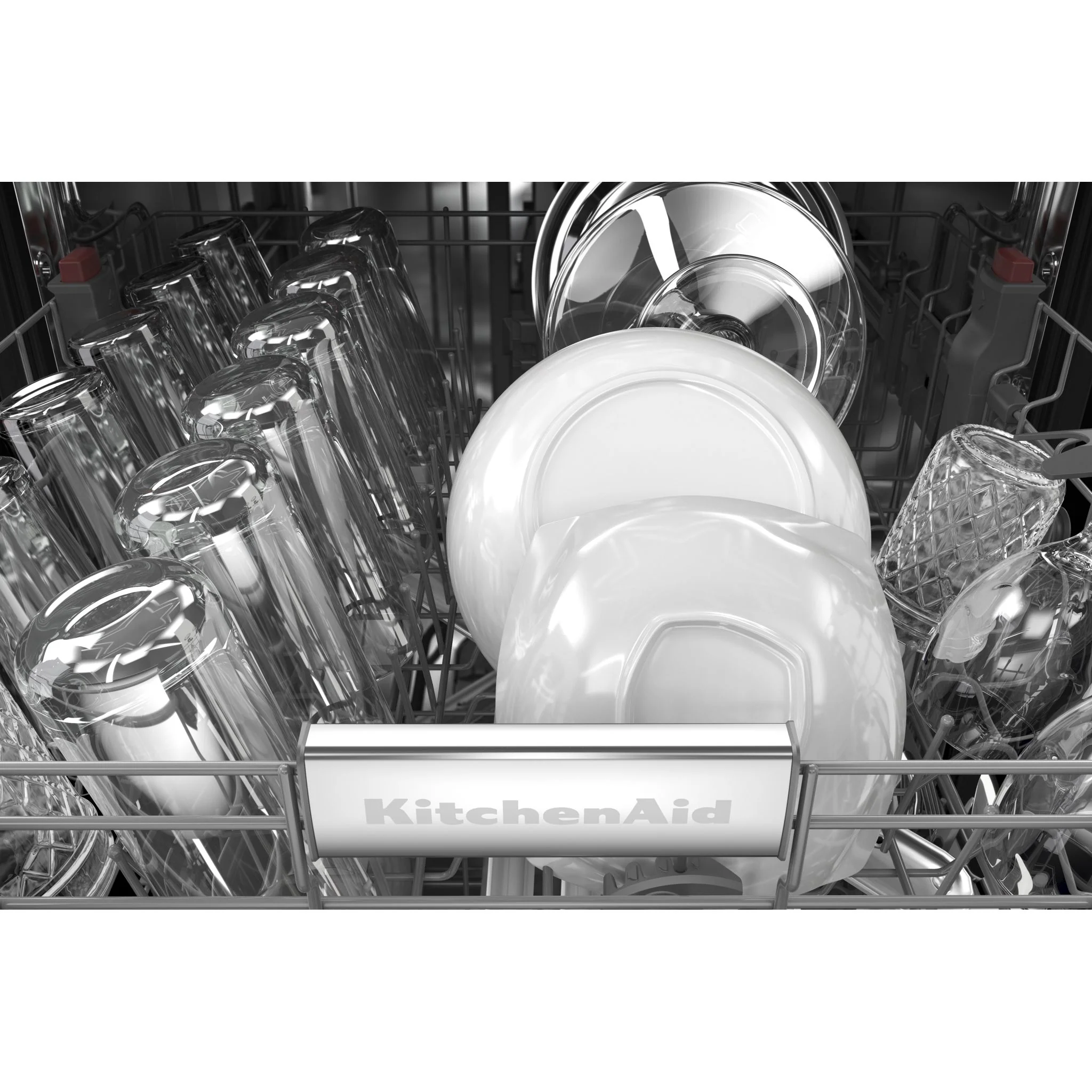 KitchenAid 44 dBA Dishwasher with 360A° Max Jets Third Rack and LED Interior Lighting - Stainless Steel (KDPM804KPS) - Image 7