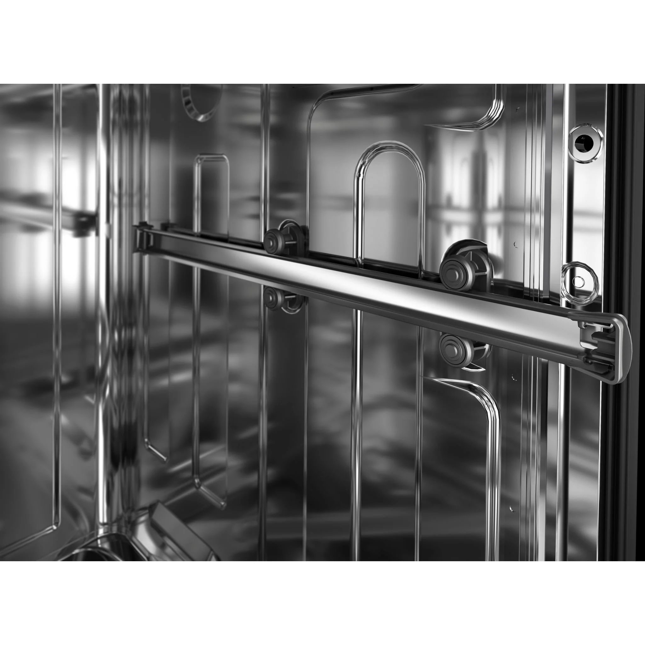 KitchenAid 44 dBA Dishwasher in PrintShield Finish with 360A° Max Jets Third Rack - Black Stainless (KDTM604KBS) - Image 7