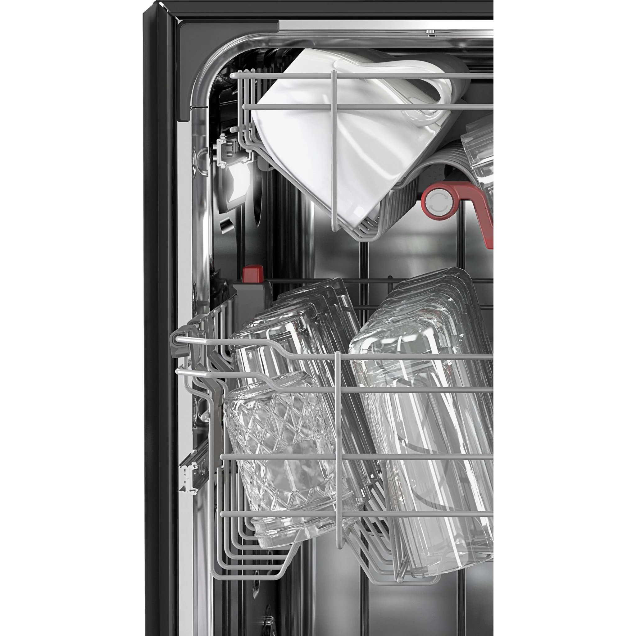 KitchenAid 44 dBA Dishwasher with 360A° Max Jets Third Rack and LED Interior Lighting - Black Stainless (KDTM804KBS) - Image 18