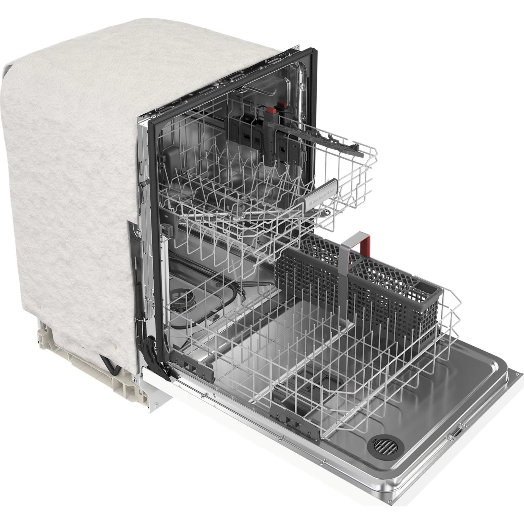 KitchenAid 47 dBA Two-Rack Dishwasher with ProWash Cycle - White (KDFE104KWH) - Image 16