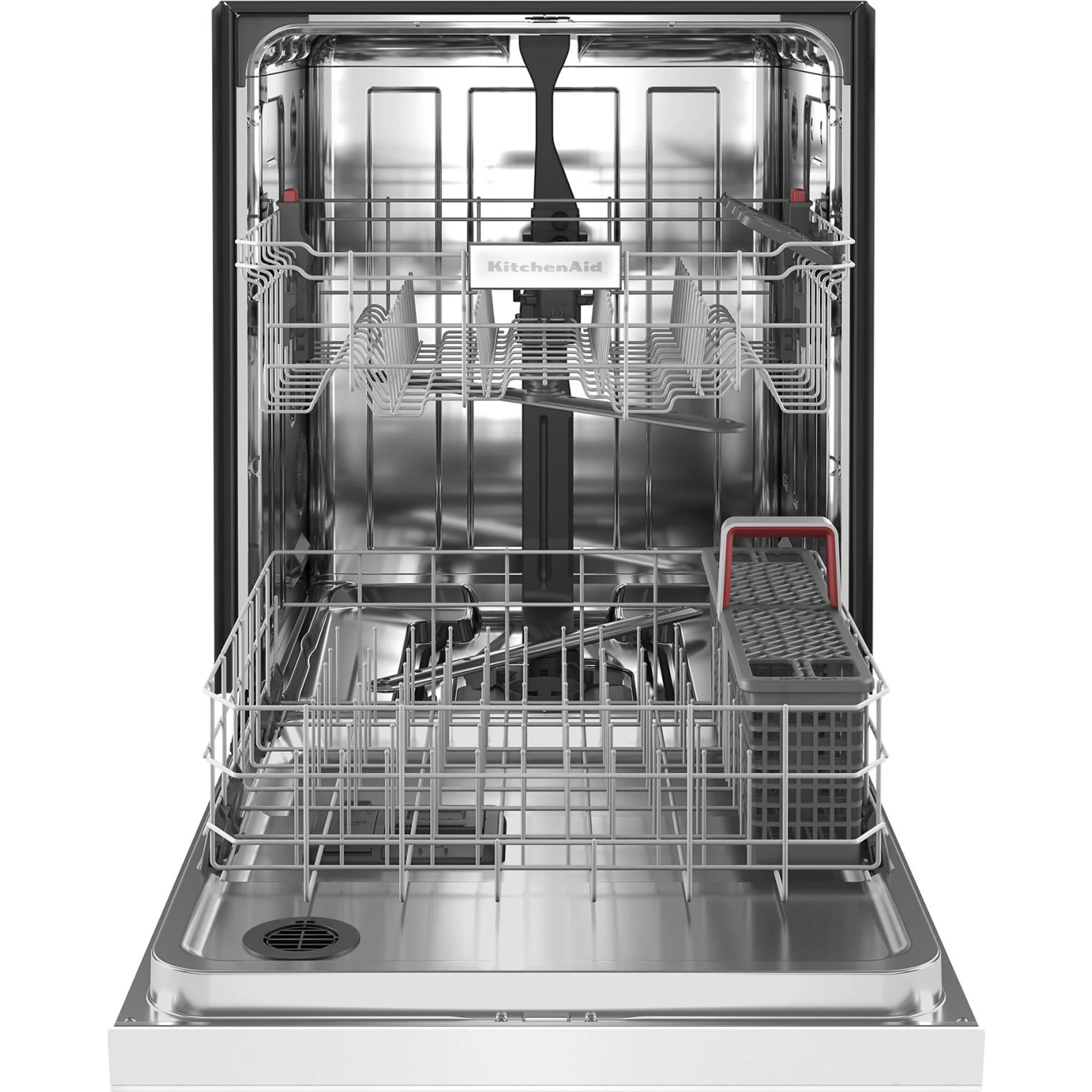 KitchenAid 47 dBA Two-Rack Dishwasher with ProWash Cycle - White (KDFE104KWH) - Image 22