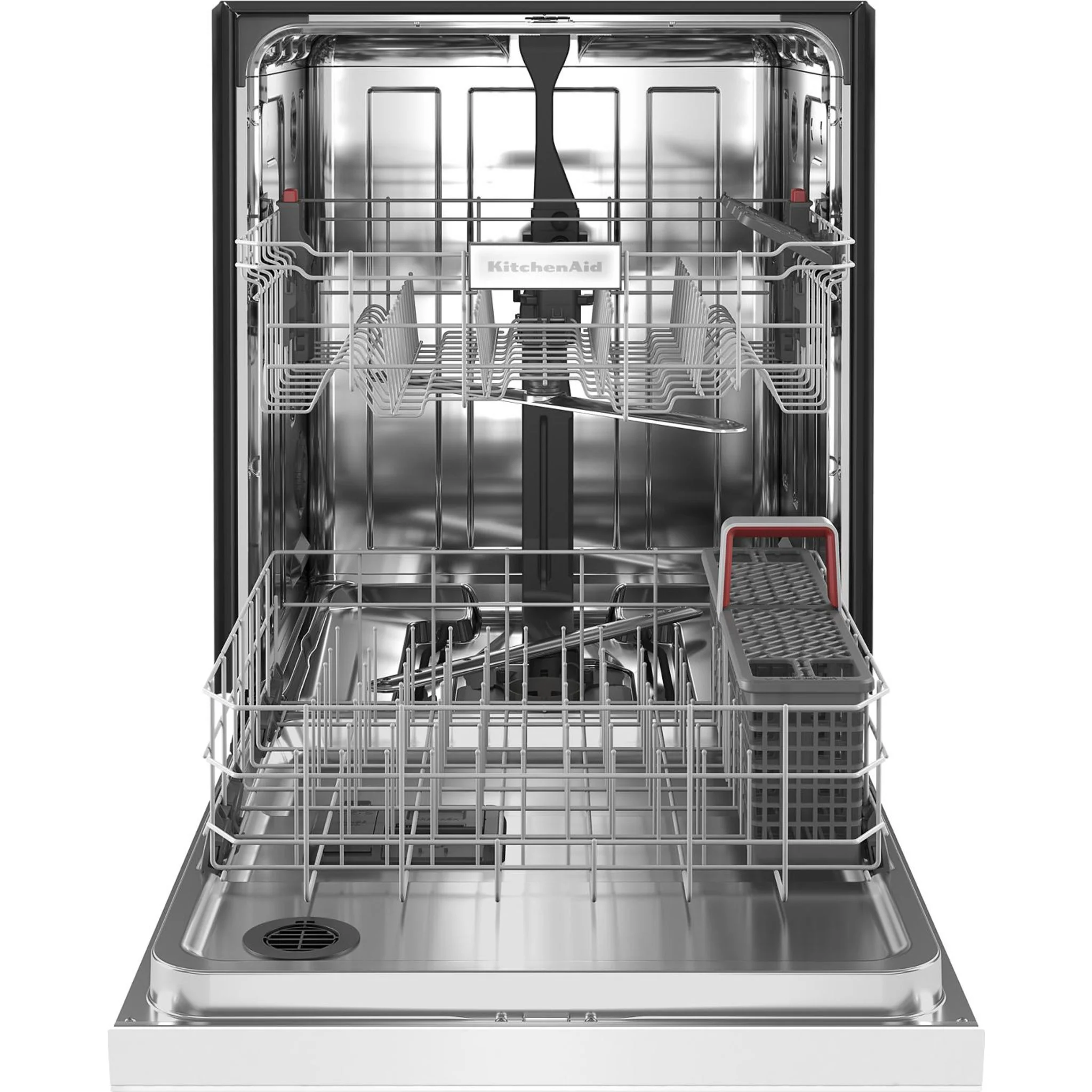 KitchenAid 47 dBA Two-Rack Dishwasher with ProWash Cycle - White (KDFE104KWH) - Image 34