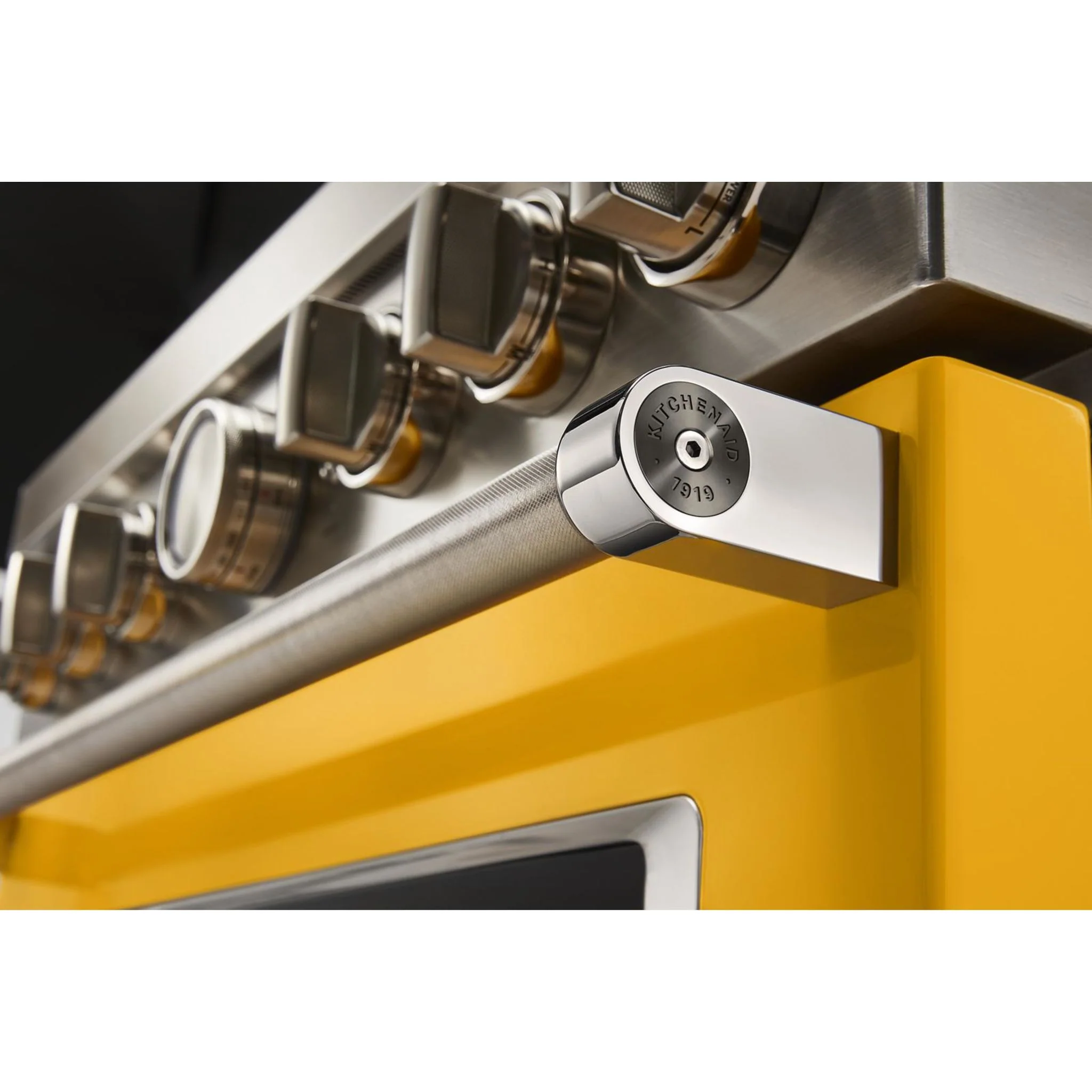 KitchenAid  36'' Smart Commercial-Style Dual Fuel Range with 6 Burners - Yellow Pepper (KFDC506JYP) - Image 32