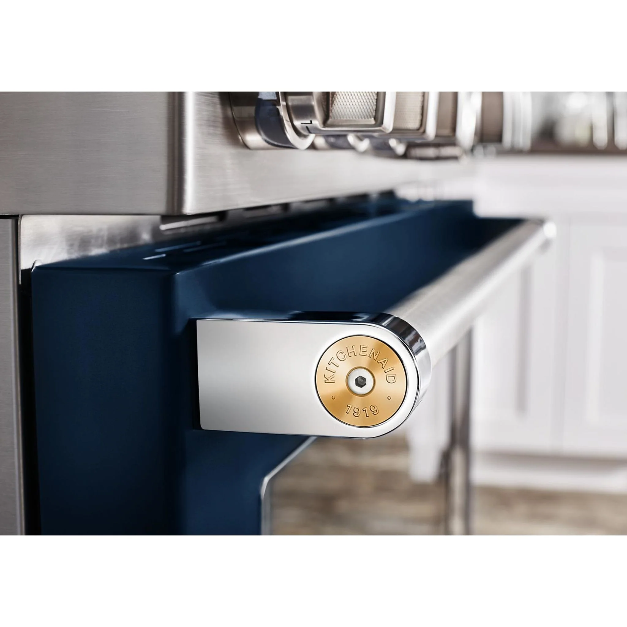 KitchenAid  36'' Smart Commercial-Style Gas Range with 6 Burners - Ink Blue (KFGC506JIB) - Image 14