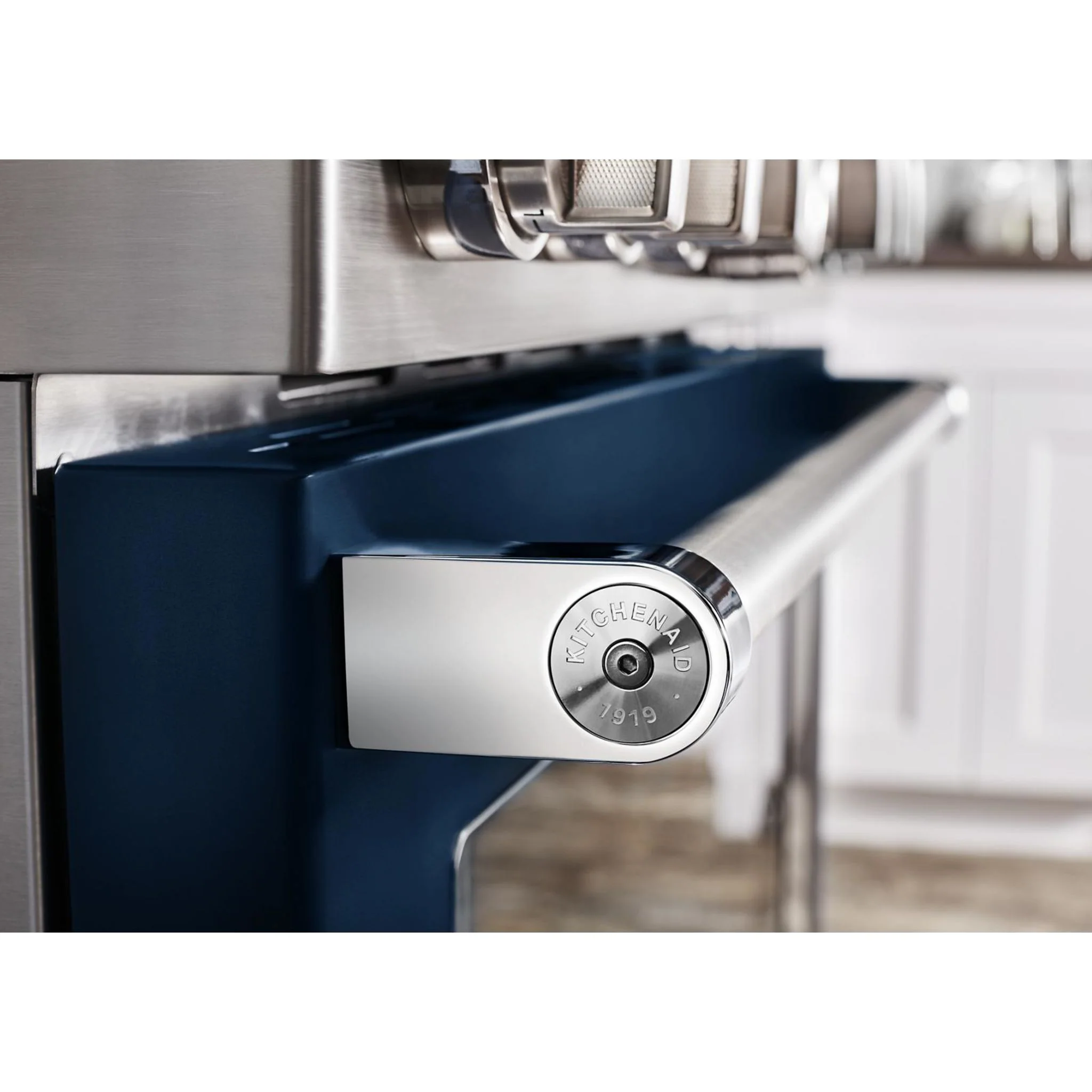 KitchenAid  36'' Smart Commercial-Style Gas Range with 6 Burners - Ink Blue (KFGC506JIB) - Image 18