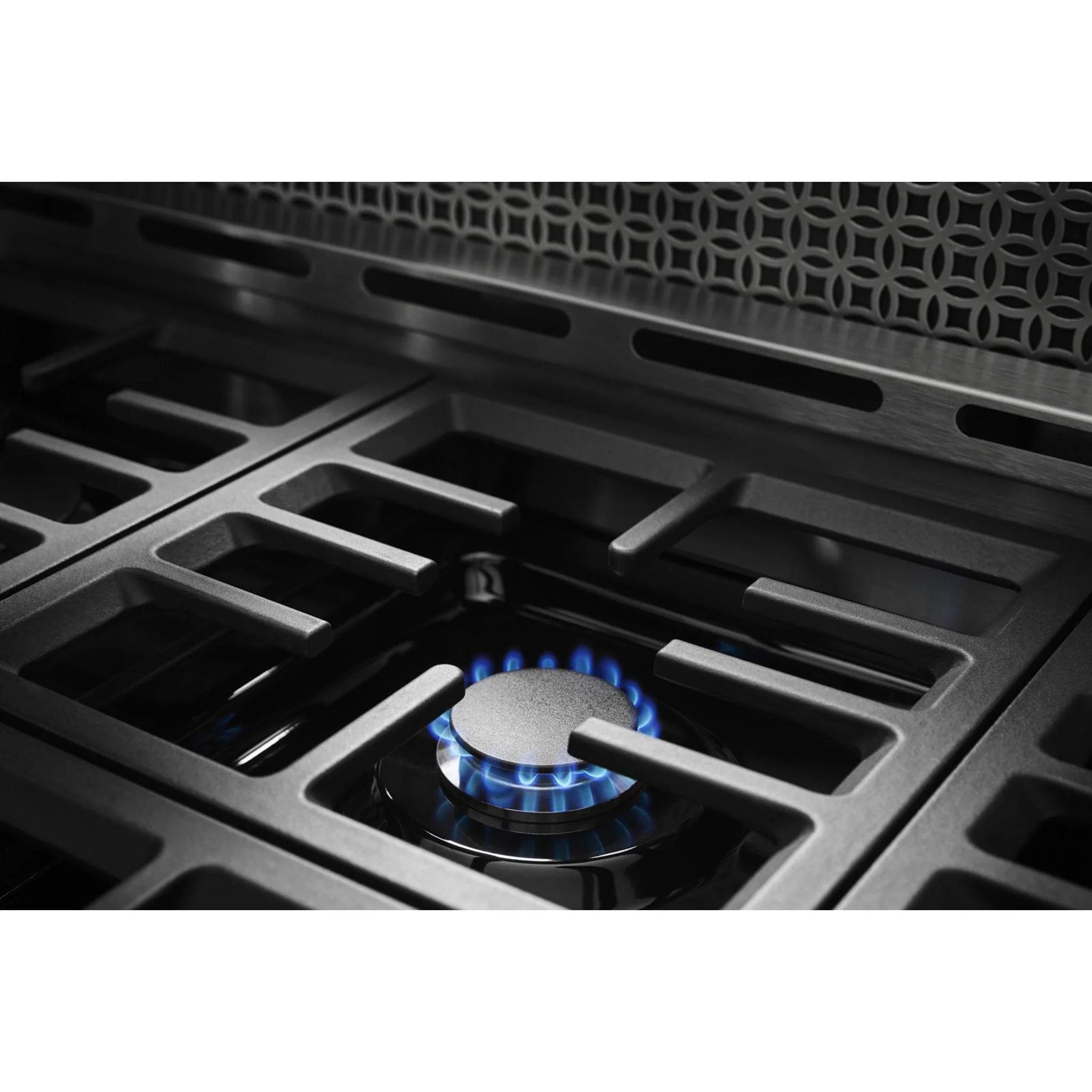 KitchenAid  36'' Smart Commercial-Style Gas Range with 6 Burners - Ink Blue (KFGC506JIB) - Image 32
