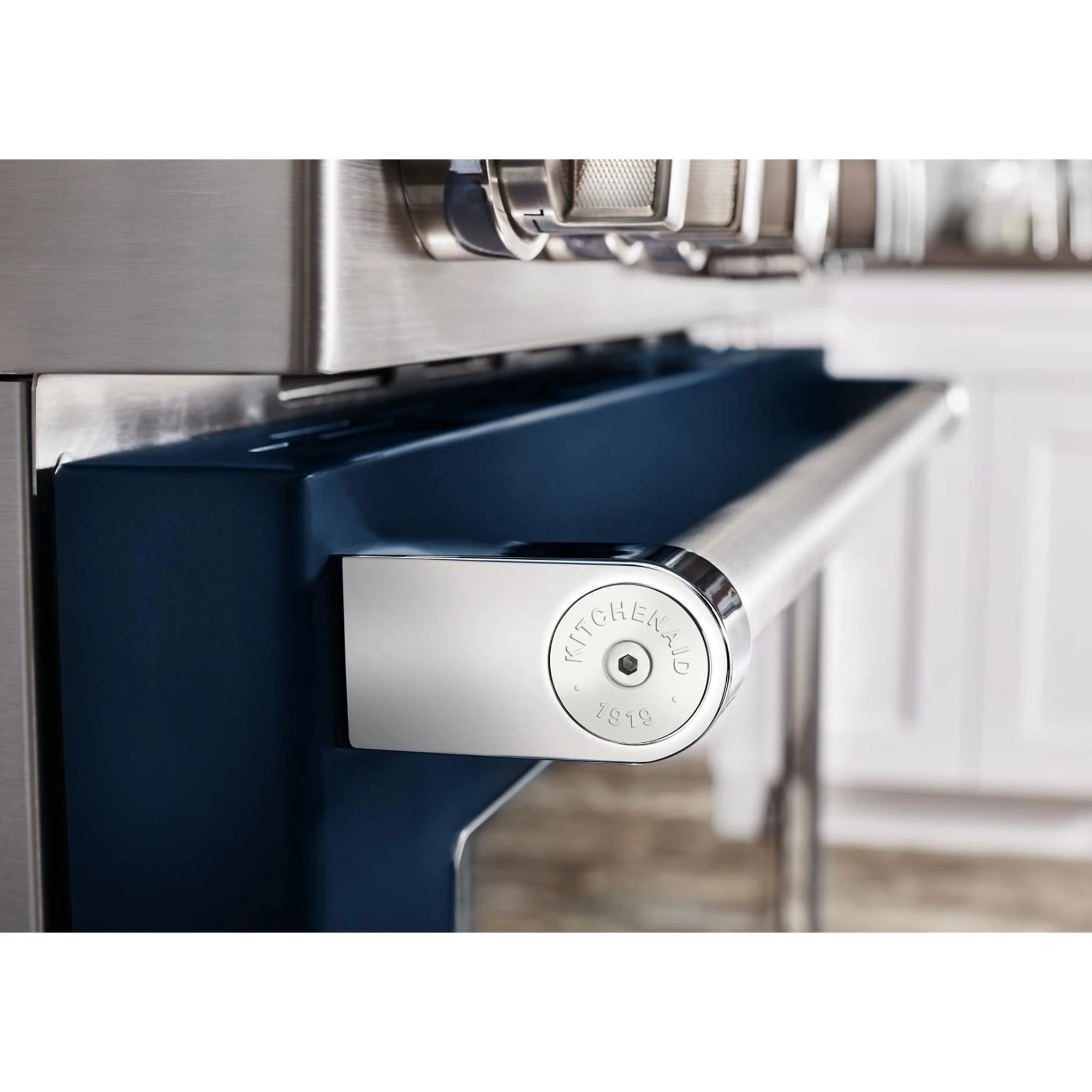 KitchenAid  36'' Smart Commercial-Style Gas Range with 6 Burners - Ink Blue (KFGC506JIB) - Image 48
