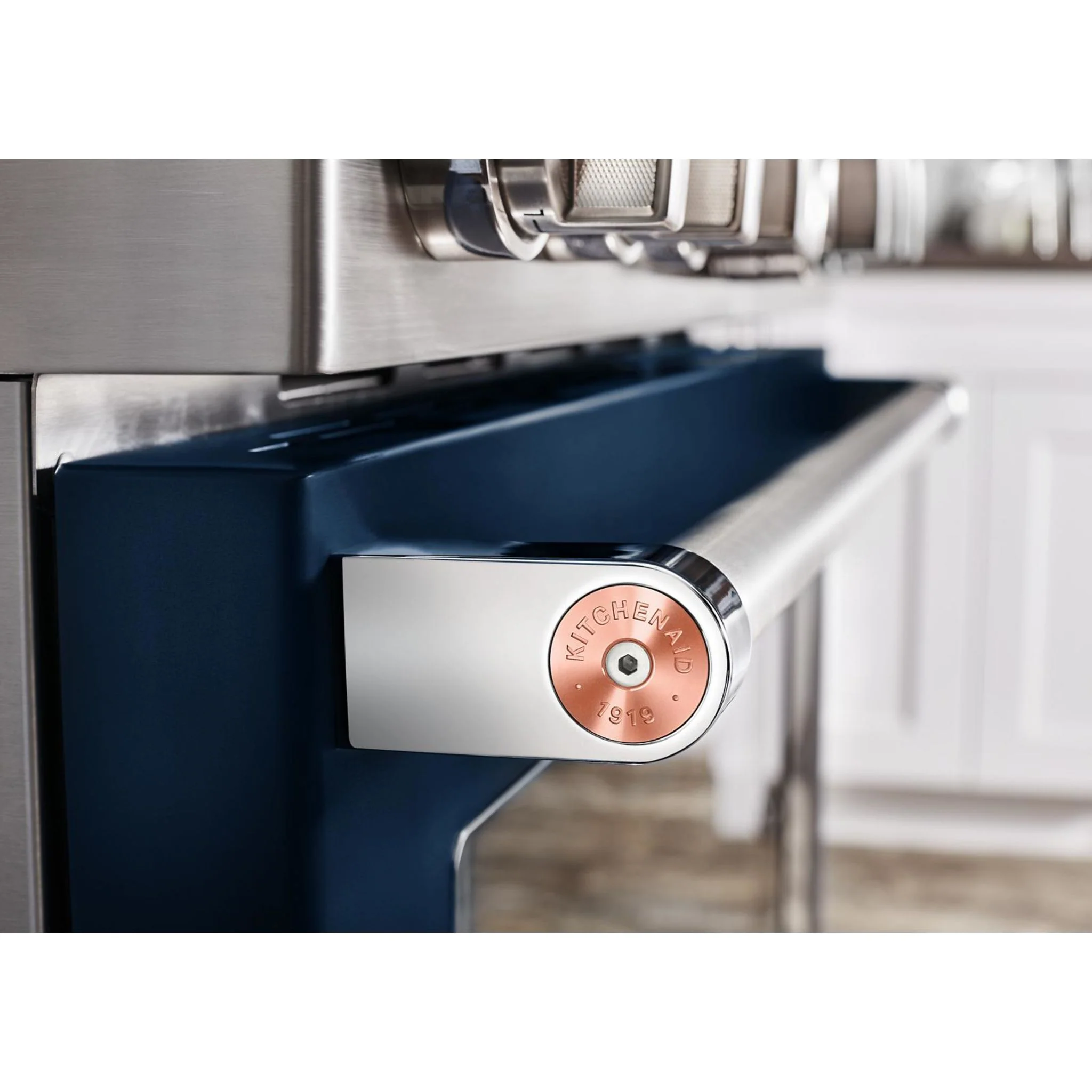 KitchenAid  36'' Smart Commercial-Style Gas Range with 6 Burners - Ink Blue (KFGC506JIB) - Image 51