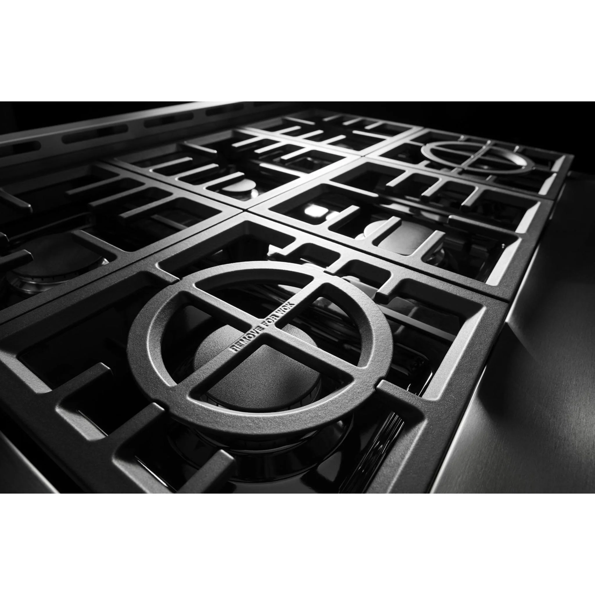 KitchenAid  36'' Smart Commercial-Style Gas Range with 6 Burners - Scorched Orange (KFGC506JSC) - Image 23