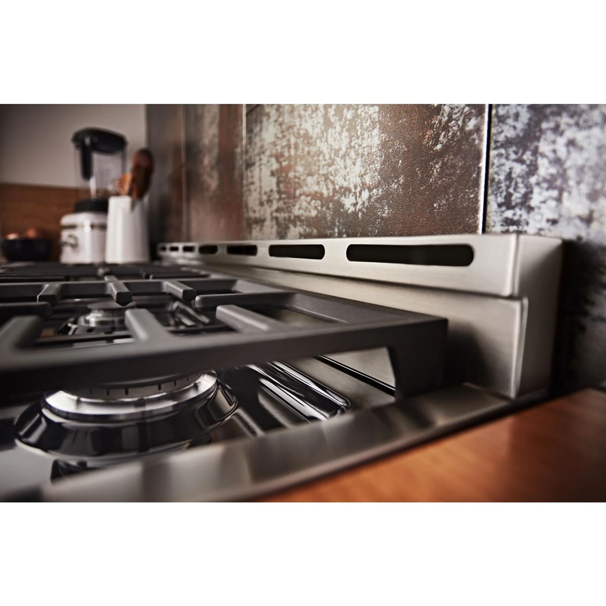 KitchenAid  36'' Smart Commercial-Style Gas Range with 6 Burners - Scorched Orange (KFGC506JSC) - Image 33