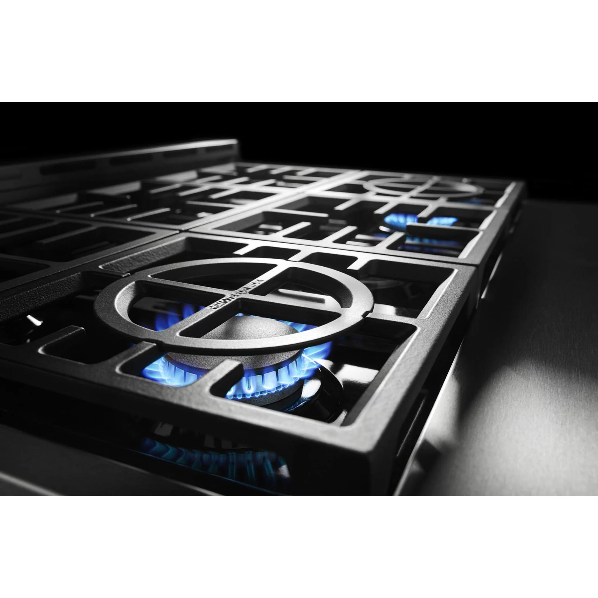 KitchenAid  36'' Smart Commercial-Style Gas Range with 6 Burners - Scorched Orange (KFGC506JSC) - Image 43