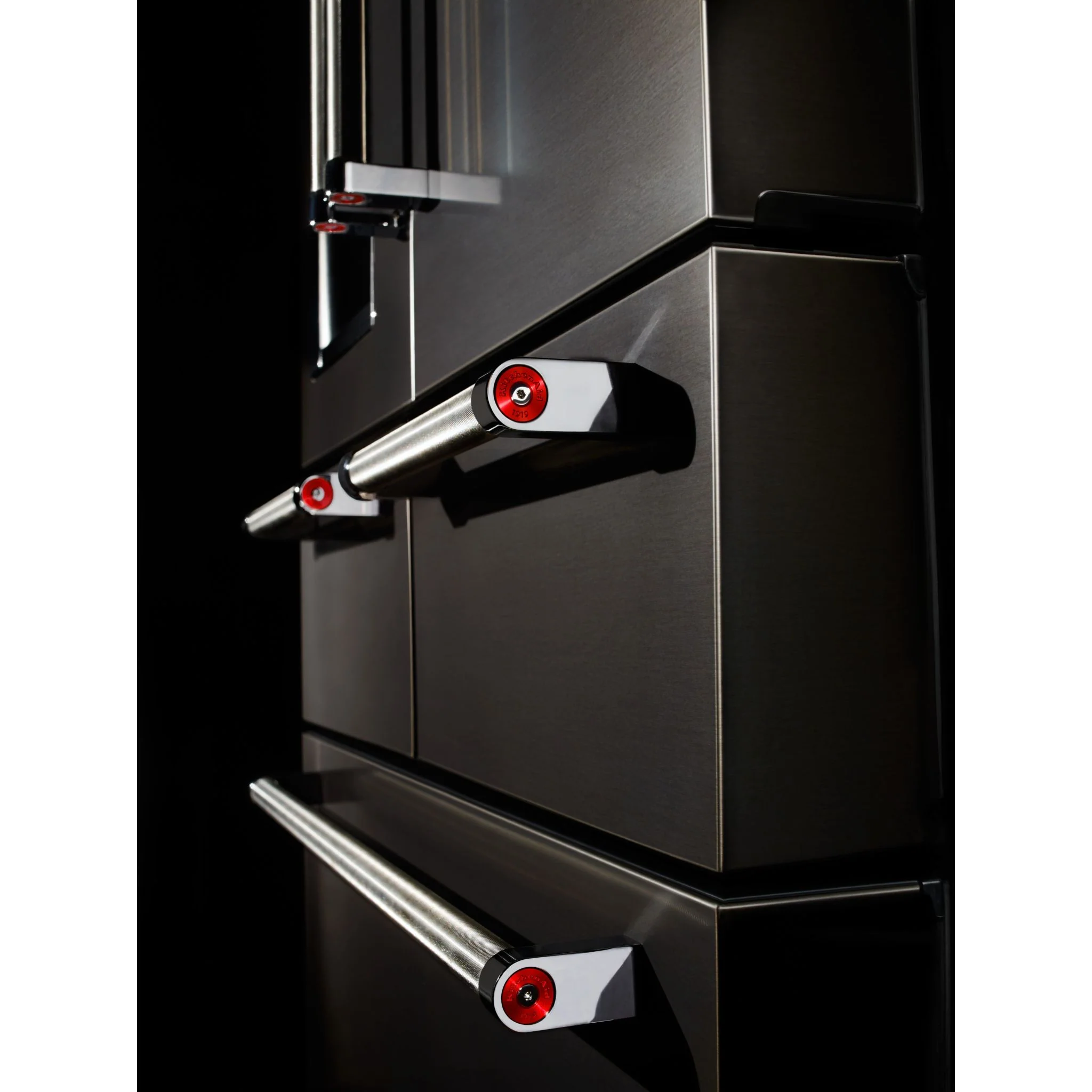 KitchenAid 25.8 Cu. Ft. 36" Multi-Door Freestanding Refrigerator with Platinum Interior Design and PrintShieldFinish -Black Stainless (KRMF706EBS) - Image 21