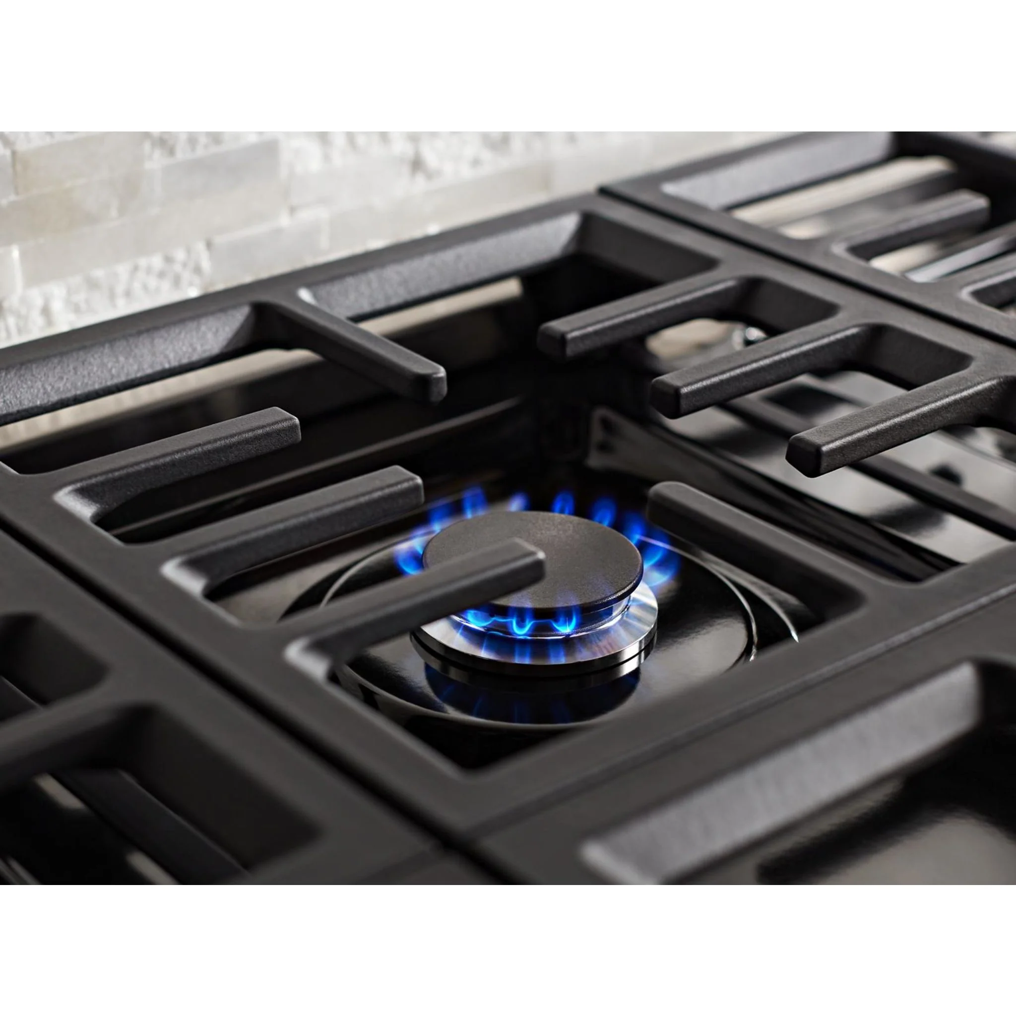 KitchenAid  48'' Smart Commercial-Style Dual Fuel Range with Griddle - Ink Blue (KFDC558JIB) - Image 54