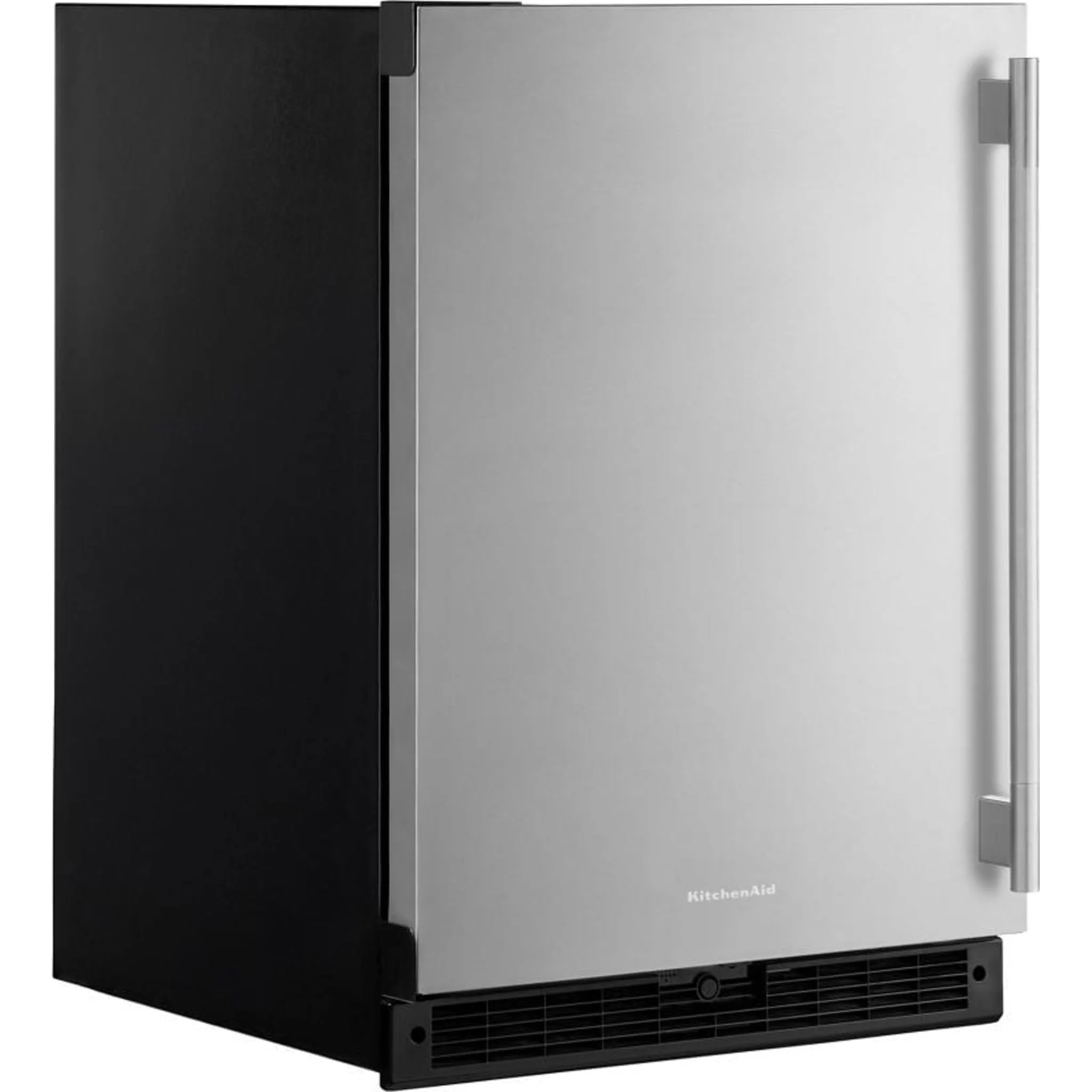 KitchenAid Beverage Cooler (KURL124SSB) - Black Cabinet/Stainless Doors - Image 4