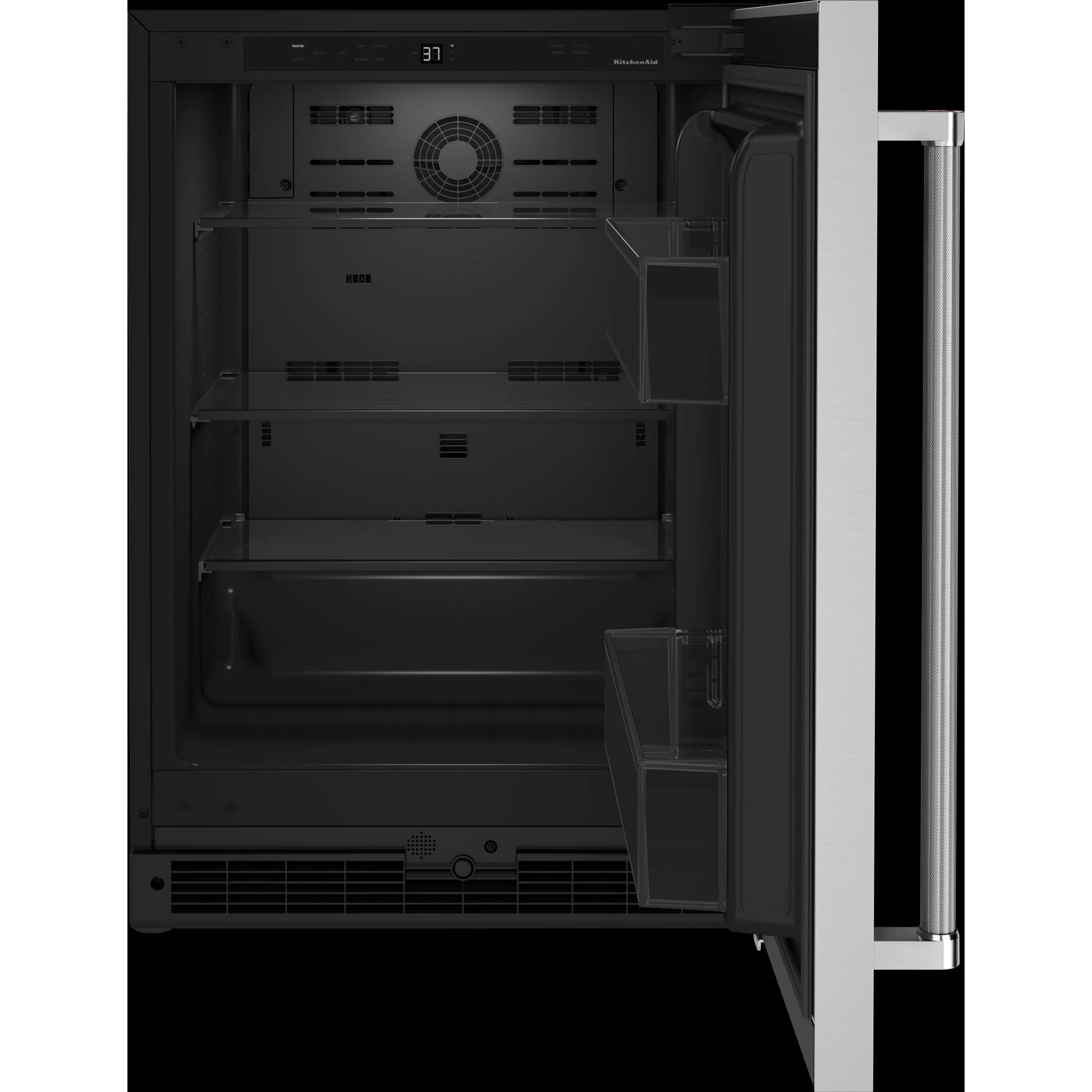 KitchenAid 24" Undercounter Refrigerator with Stainless Steel Door -Stainless Steel (KURR114KSB) - Image 2