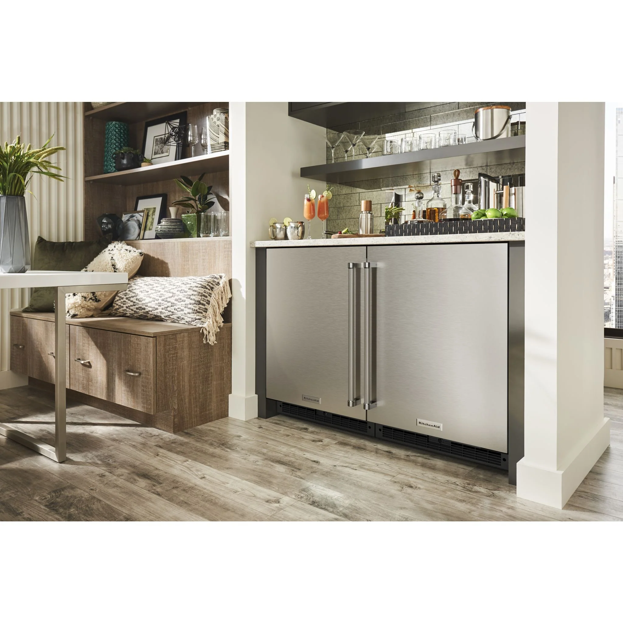 KitchenAid 24" Undercounter Refrigerator with Stainless Steel Door -Stainless Steel (KURR114KSB) - Image 9