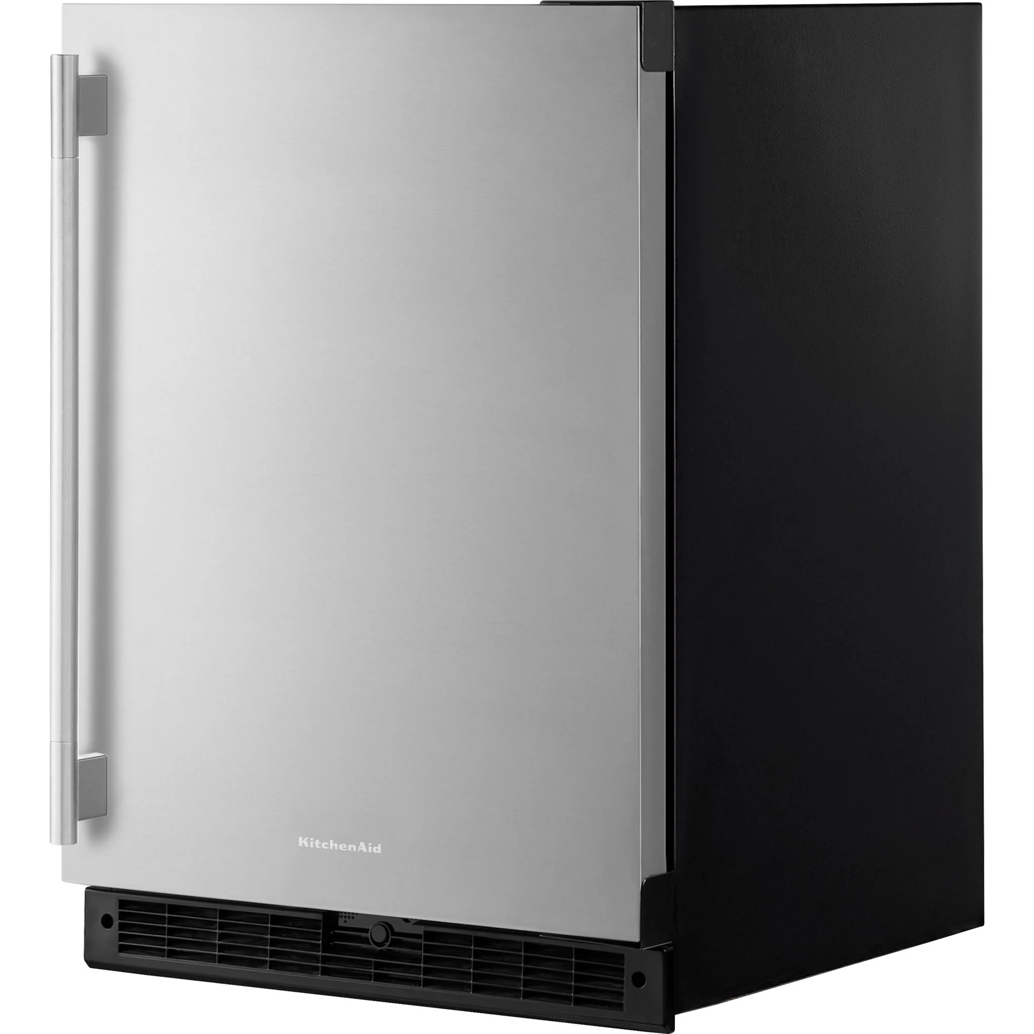 KitchenAid Beverage Cooler (KURR124SSB) - Black Cabinet/Stainless Doors - Image 4