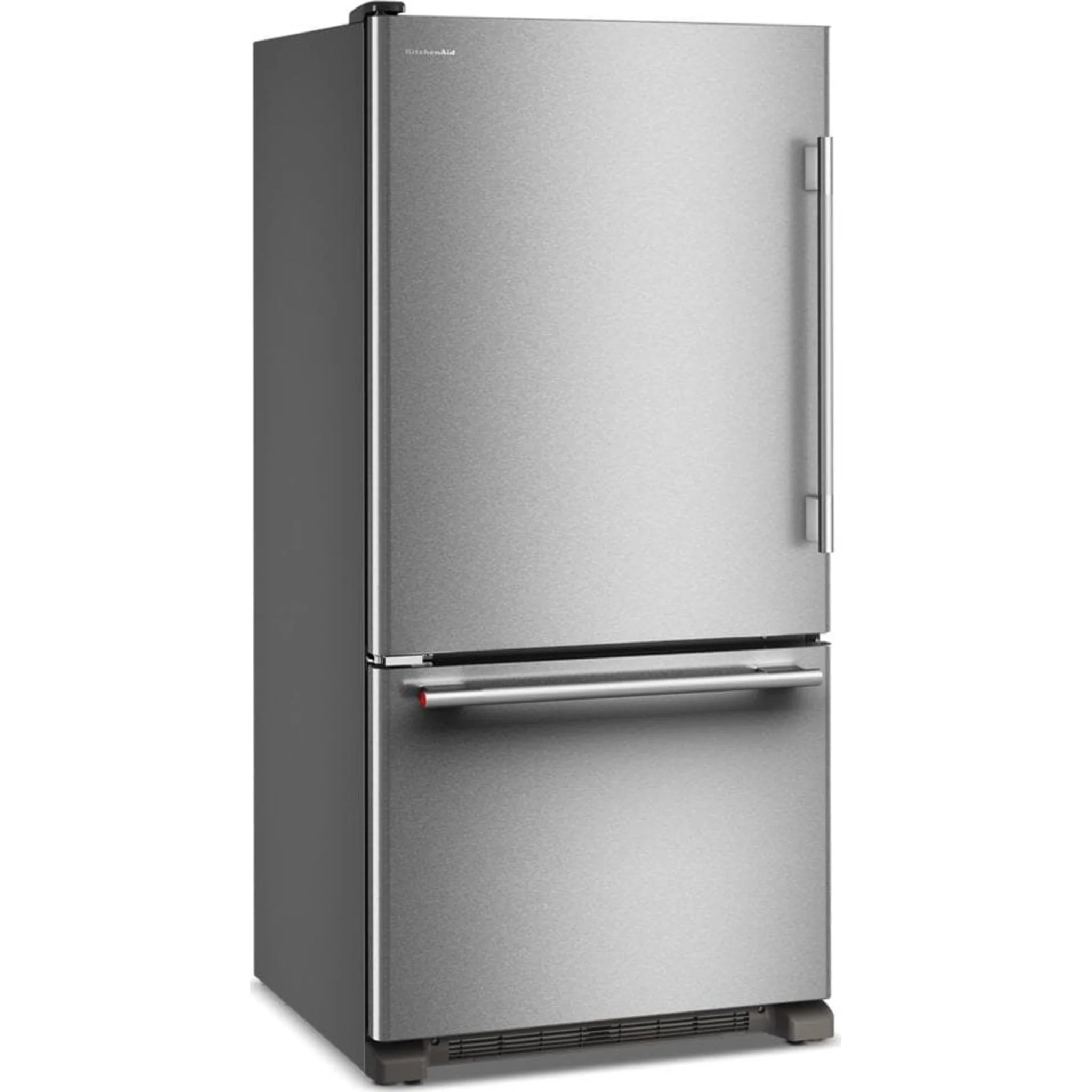 KitchenAid 22 Cu. Ft. 33-Inch Standard-Depth Bottom Mount Refrigerator with Left Door Swing -PrintShield Stainless (KRBL133SPS) - Image 2