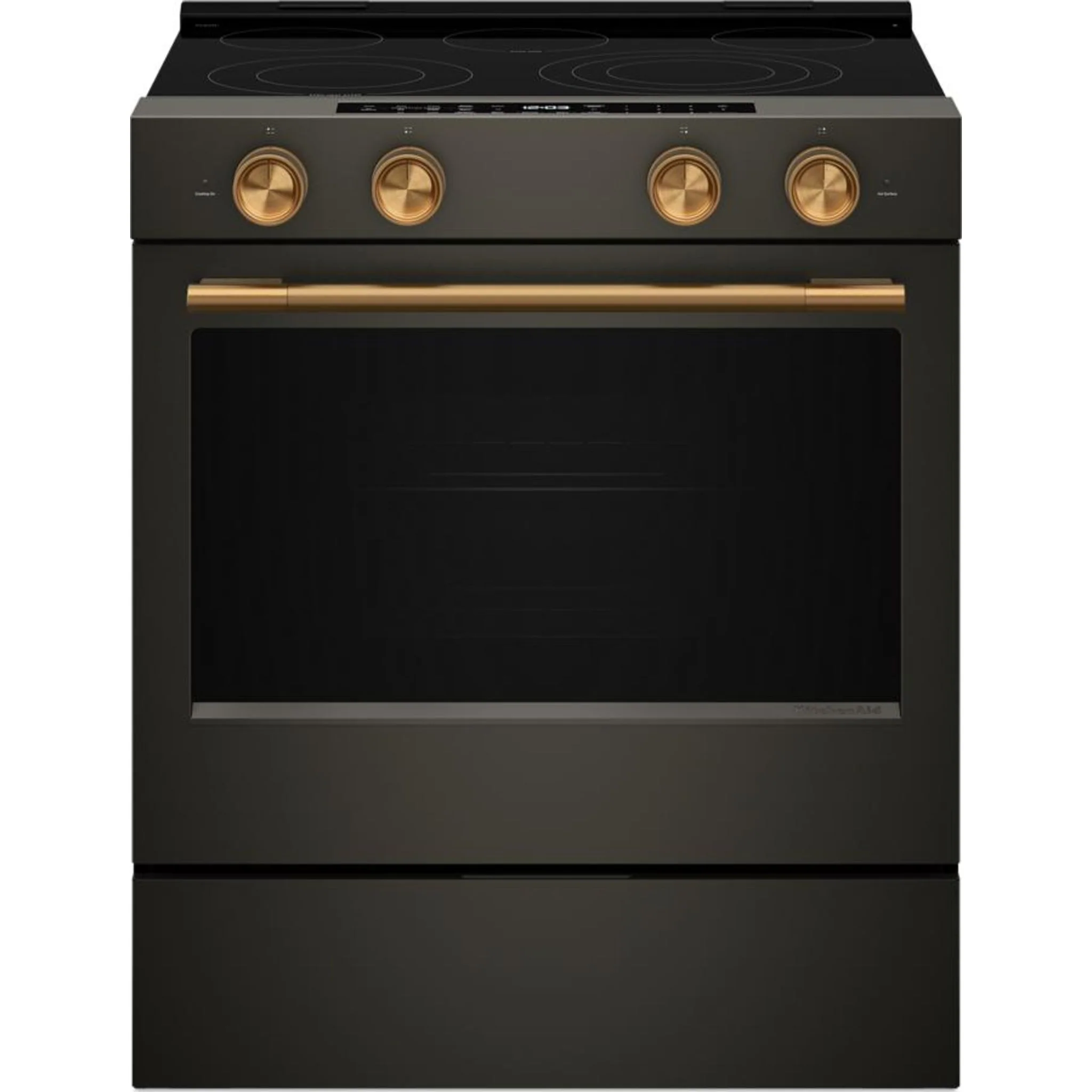 KitchenAid Bronze Handle and Knob Hardware Accessory Kit for 30" Slide-In Convection Range - Bronze (W11773971) - Image 6