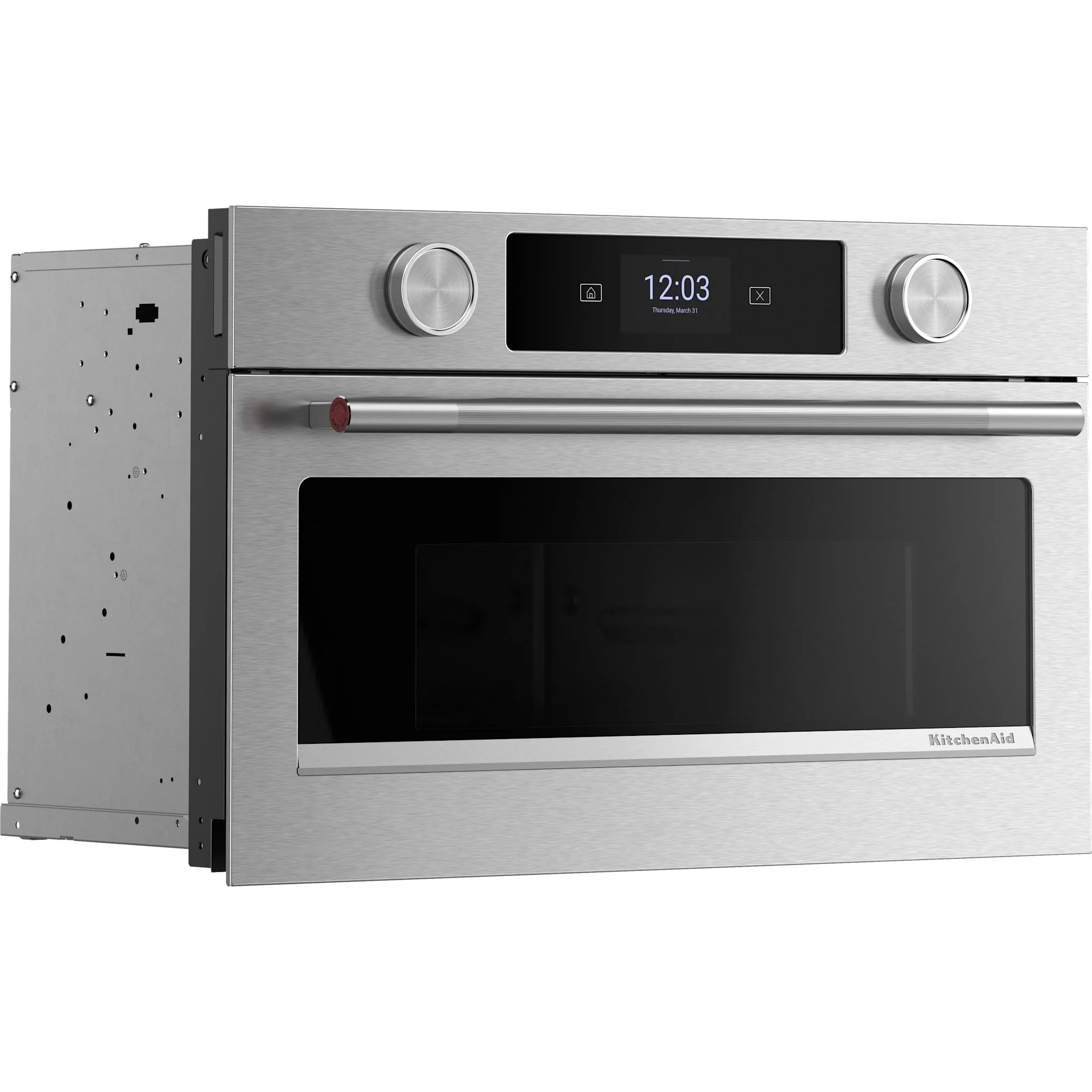 KitchenAid 27" Built In Microwave Oven with Air Fry -PrintShield Stainless (KMBS727SPS) - Image 2