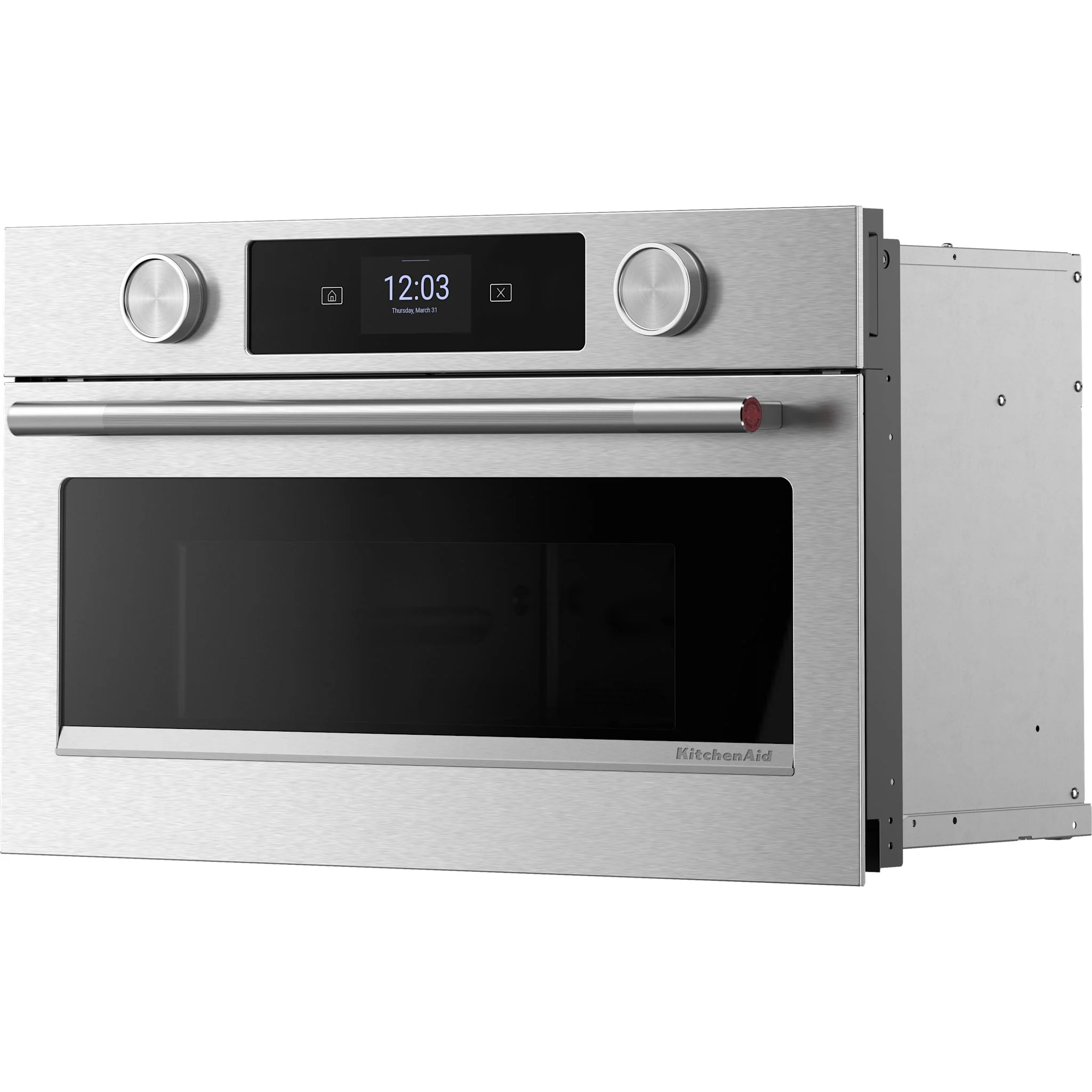 KitchenAid 27" Built In Microwave Oven with Air Fry -PrintShield Stainless (KMBS727SPS) - Image 3