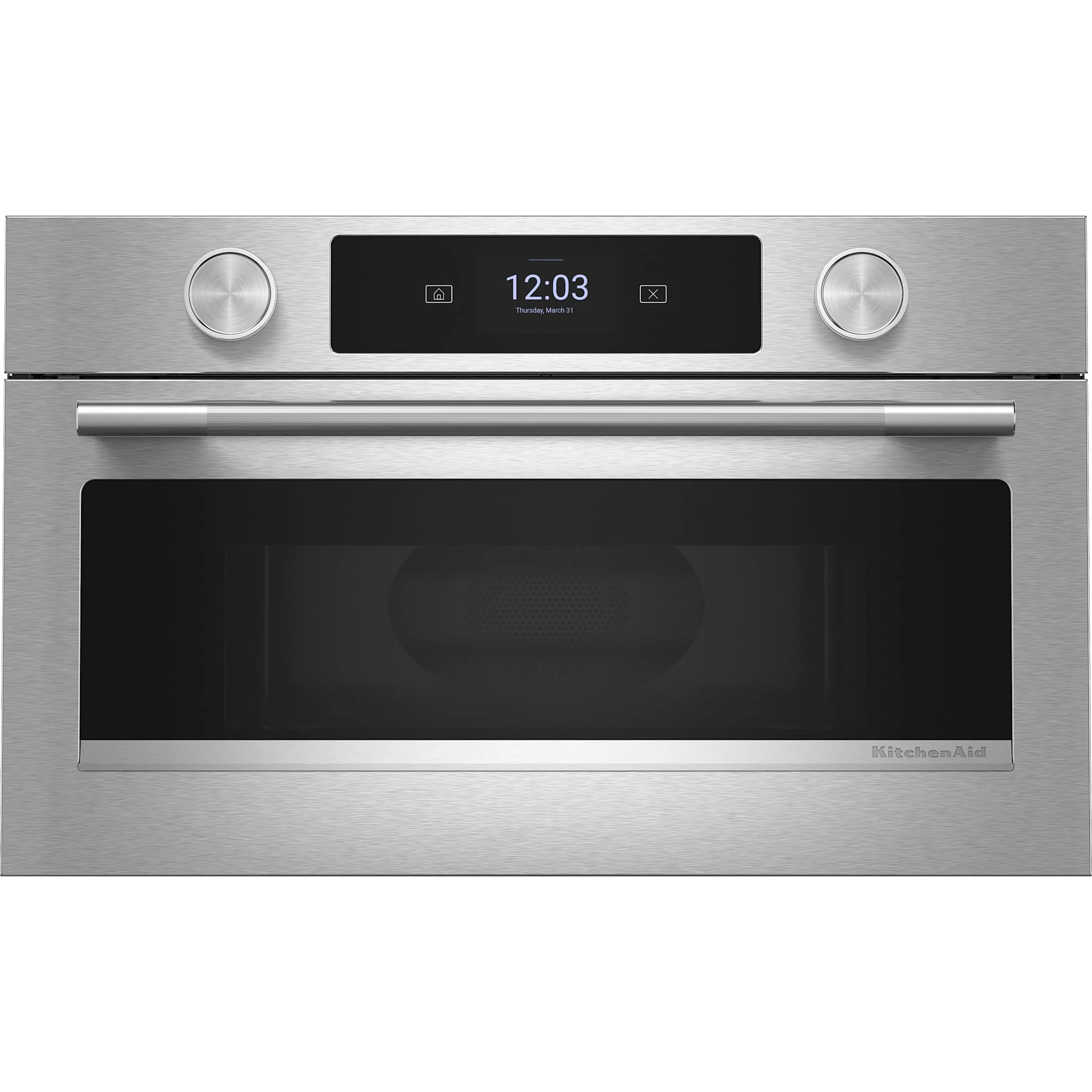 KitchenAid 27" Built In Microwave Oven with Air Fry -PrintShield Stainless (KMBS727SPS) - Image 8