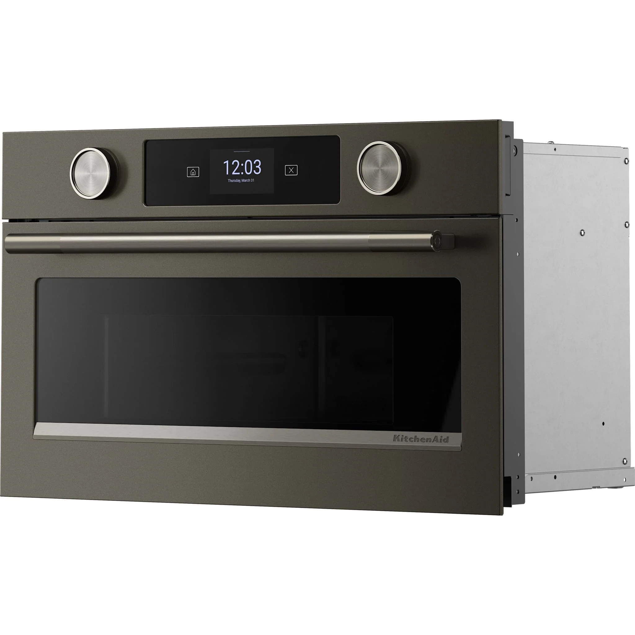 KitchenAid 30" Built In Microwave Oven with Air Fry -Black Ore (KMBS730SBE) - Image 2