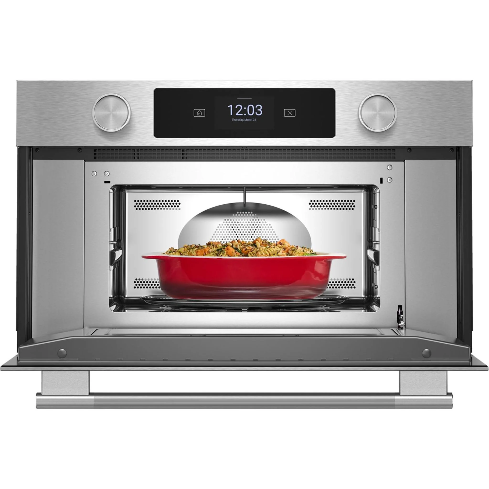 KitchenAid 30" Built In Microwave Oven with Air Fry -PrintShield Stainless (KMBS730SPS) - Image 9
