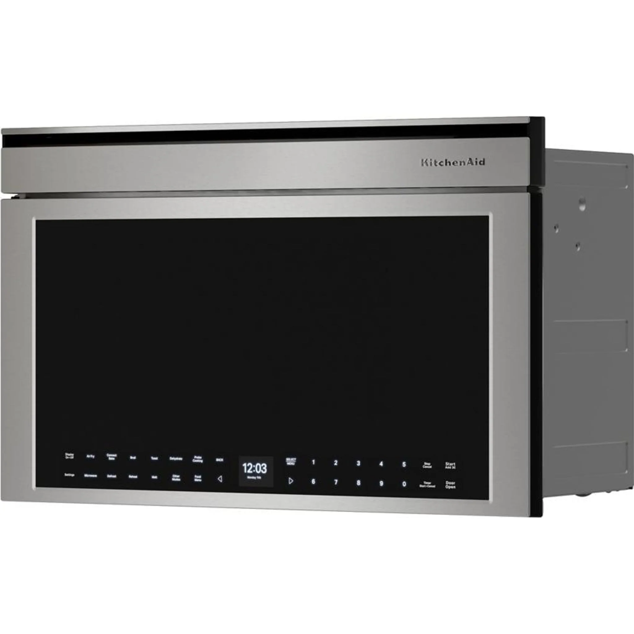 KitchenAid Built-In More-in-One Convection Microwave Oven with Air Fry Mode -PrintShield Stainless (YKMBT730SPS) - Image 11