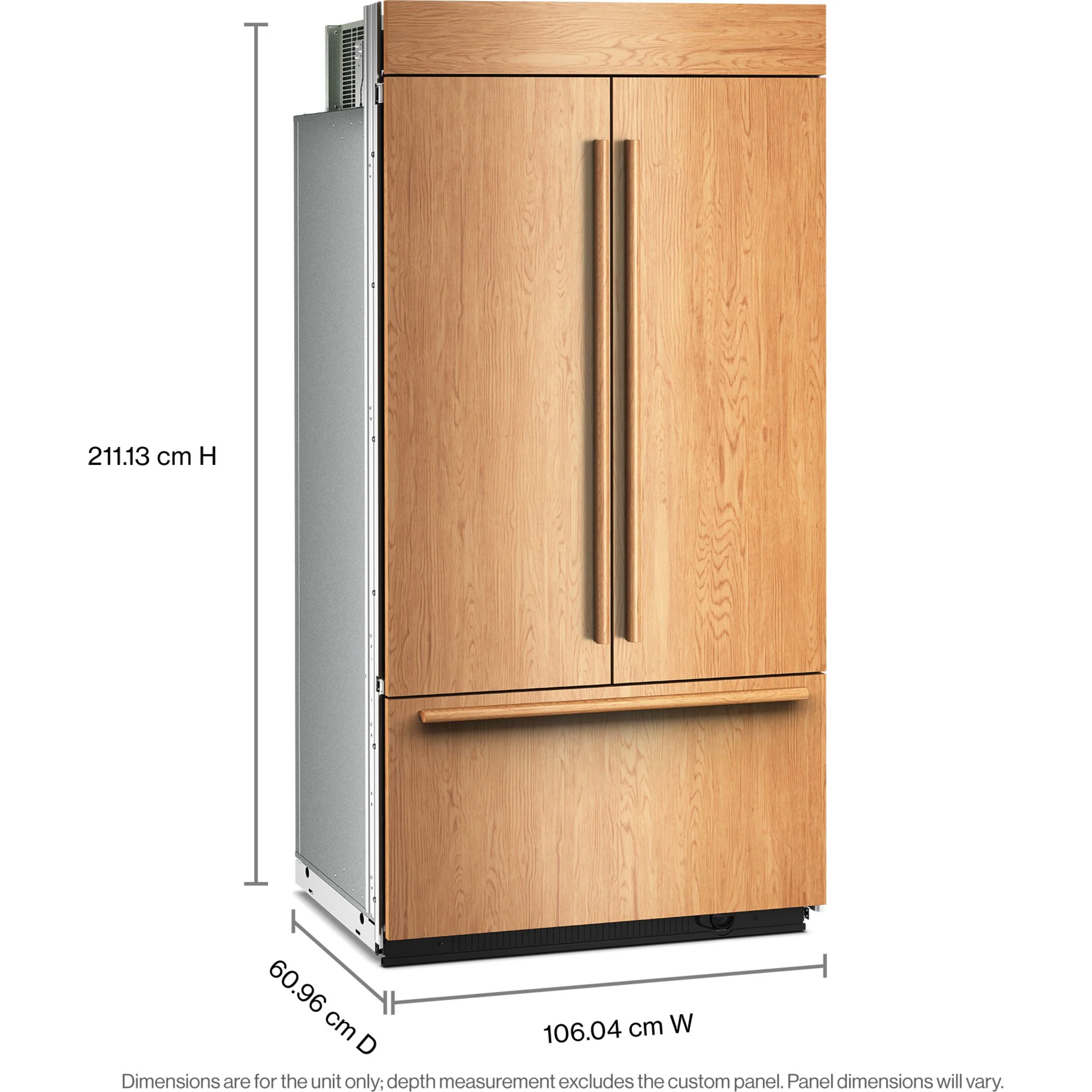 KitchenAid Built-In Refrigerator (KBFN542TPA) - Panel Ready - Image 2