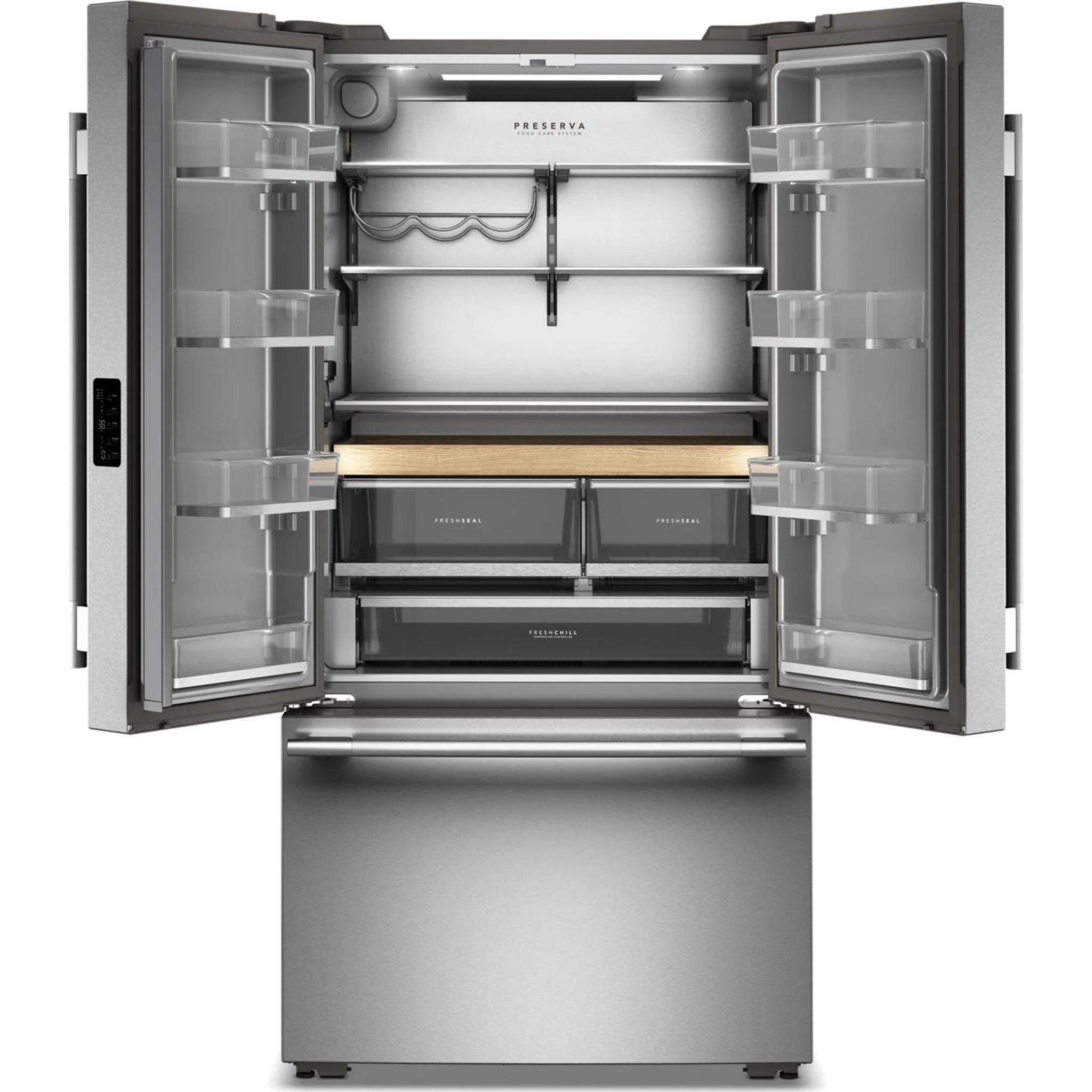 KitchenAid Counter-Depth French Door Refrigerator with Internal Water Dispenser - Stainless Steel (KRFC336SPS) - Image 2