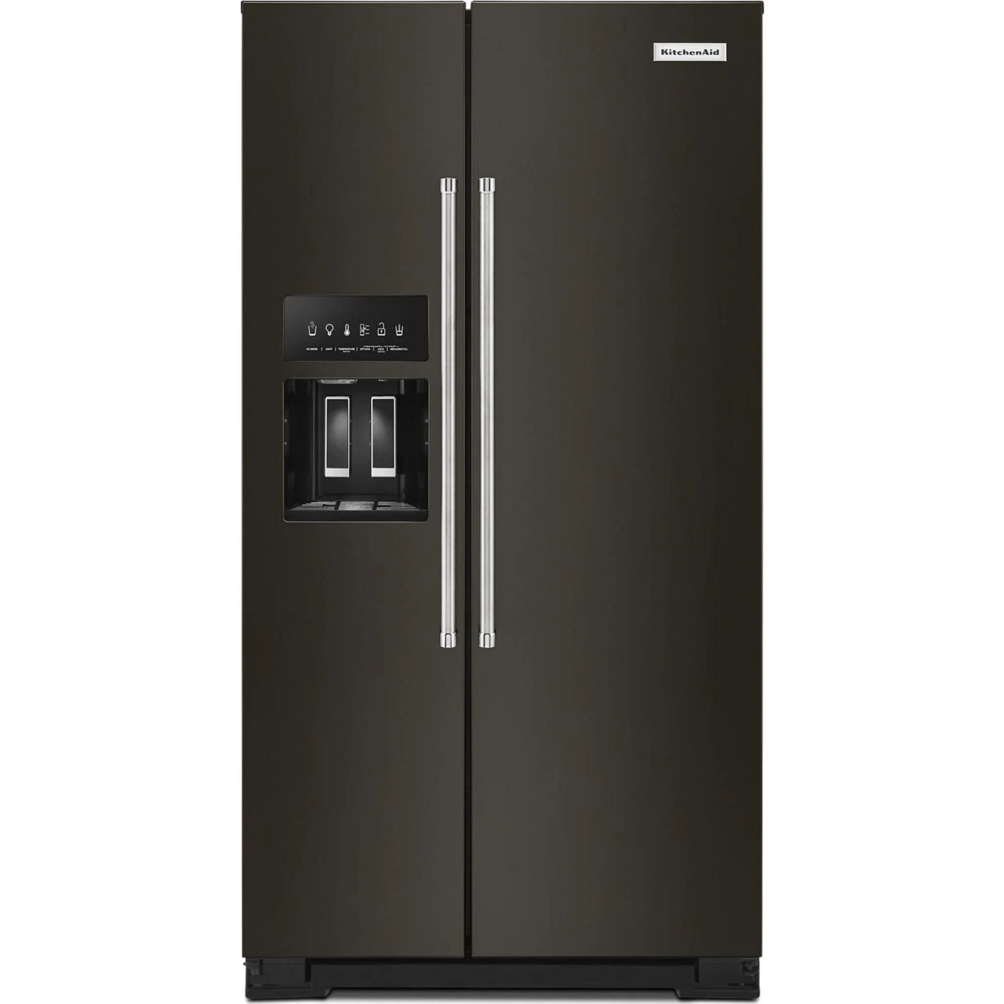 KitchenAid  19.9 cu.. ft. Counter-Depth Side-by-Side Refrigerator with Exterior Ice and Water - Black Stainless (KRSC700HBS) - Image 42