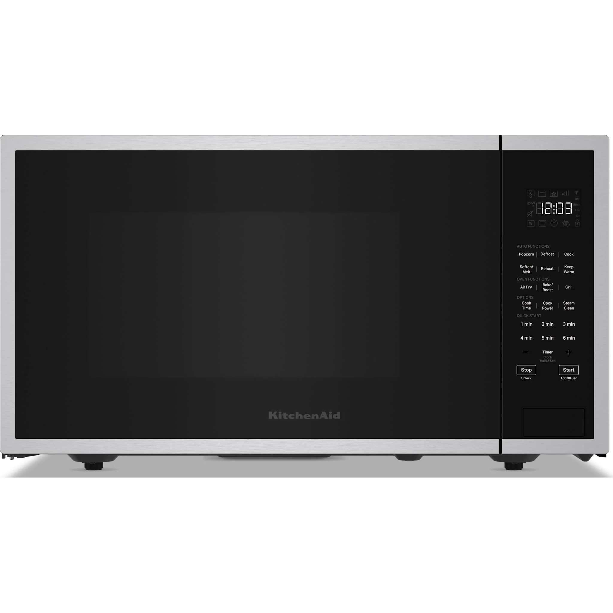 KitchenAid  Countertop Microwave - Stainless Steel (YKMCS122RSS) - Image 3