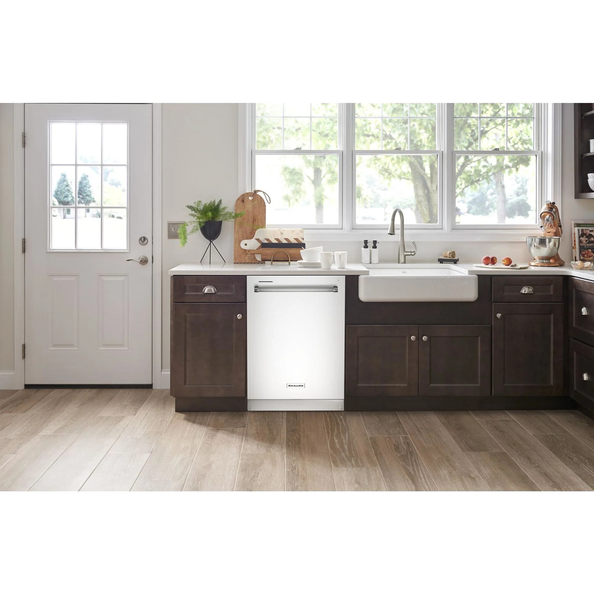 KitchenAid 39 dBA Dishwasher with Third Level Utensil Rack - White (KDTE204KWH) - Image 23
