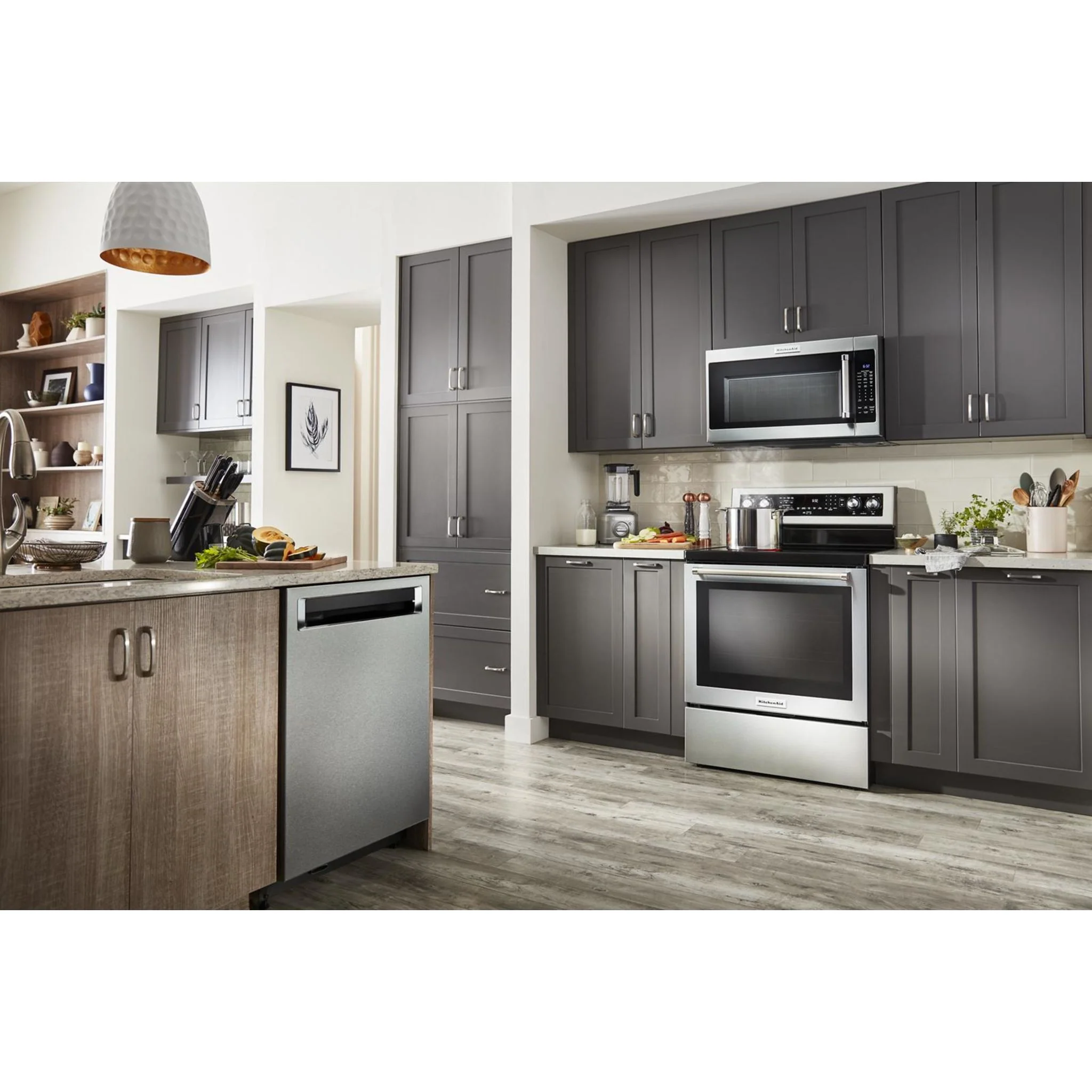 KitchenAid 44 dBA Dishwasher in PrintShield Finish with 360A° Max Jets Third Rack - Stainless Steel (KDPM604KPS) - Image 20
