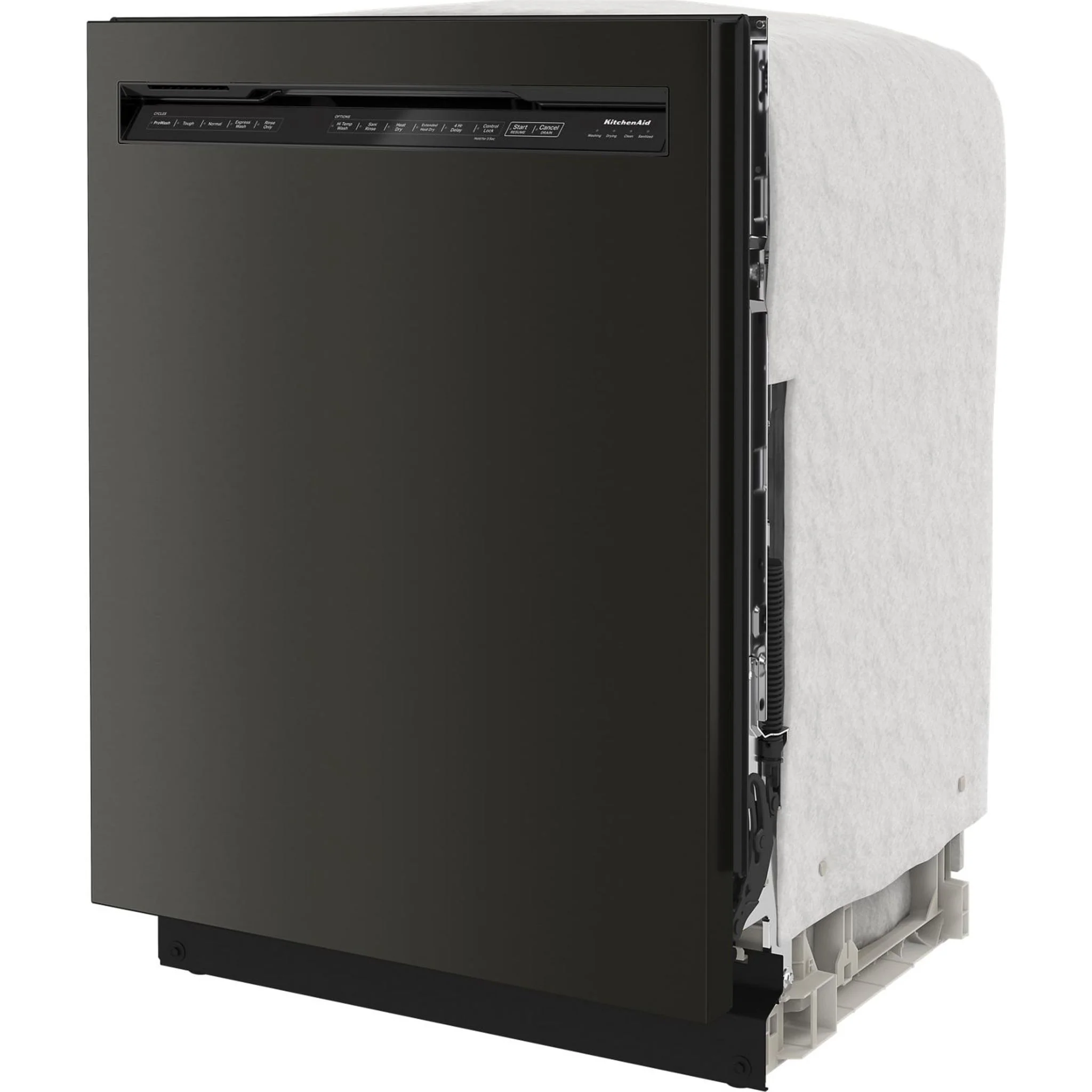 KitchenAid 39 dBA Dishwasher in PrintShield Finish with Third Level Utensil Rack - Black Stainless (KDFE204KBS) - Image 11