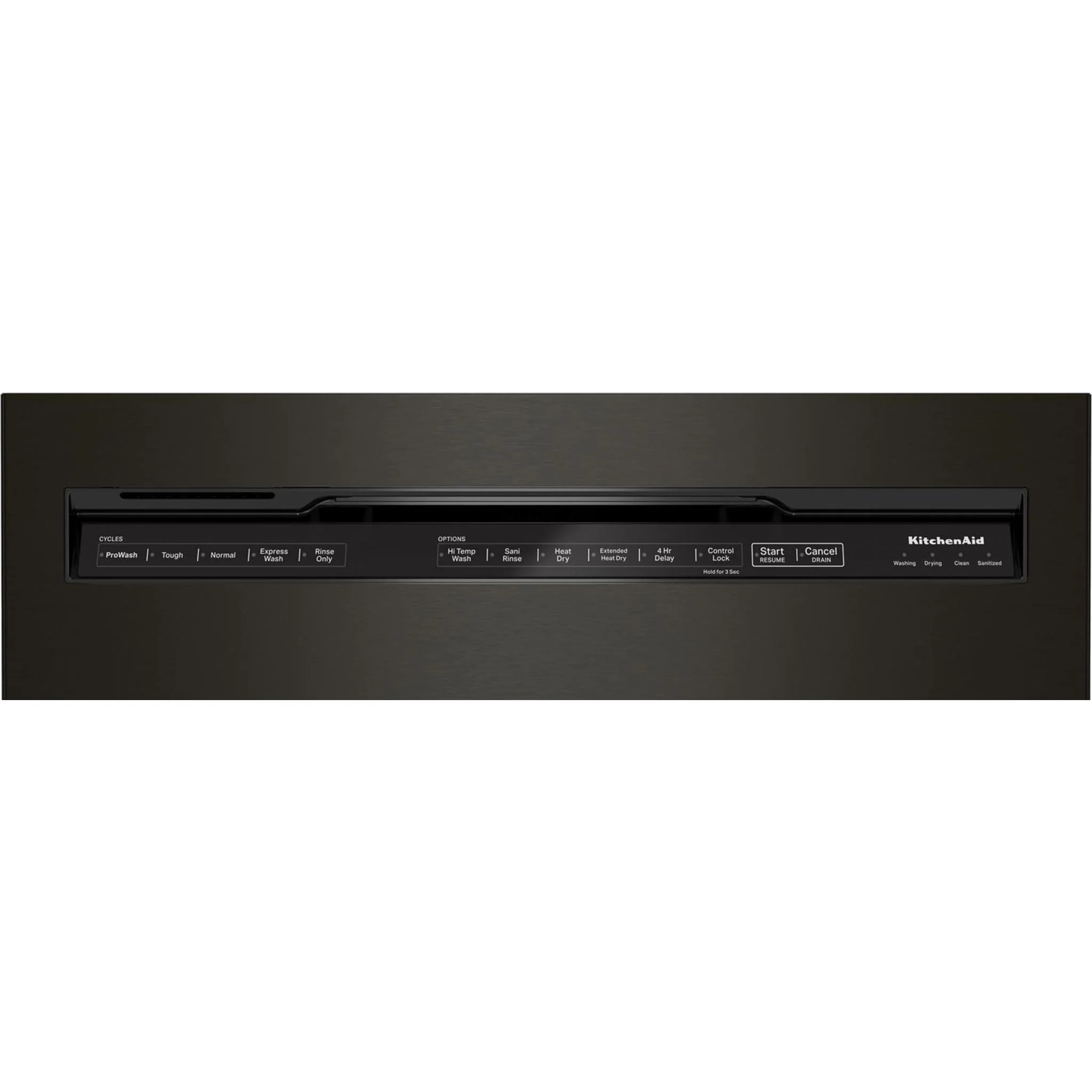 KitchenAid 39 dBA Dishwasher in PrintShield Finish with Third Level Utensil Rack - Black Stainless (KDFE204KBS) - Image 21