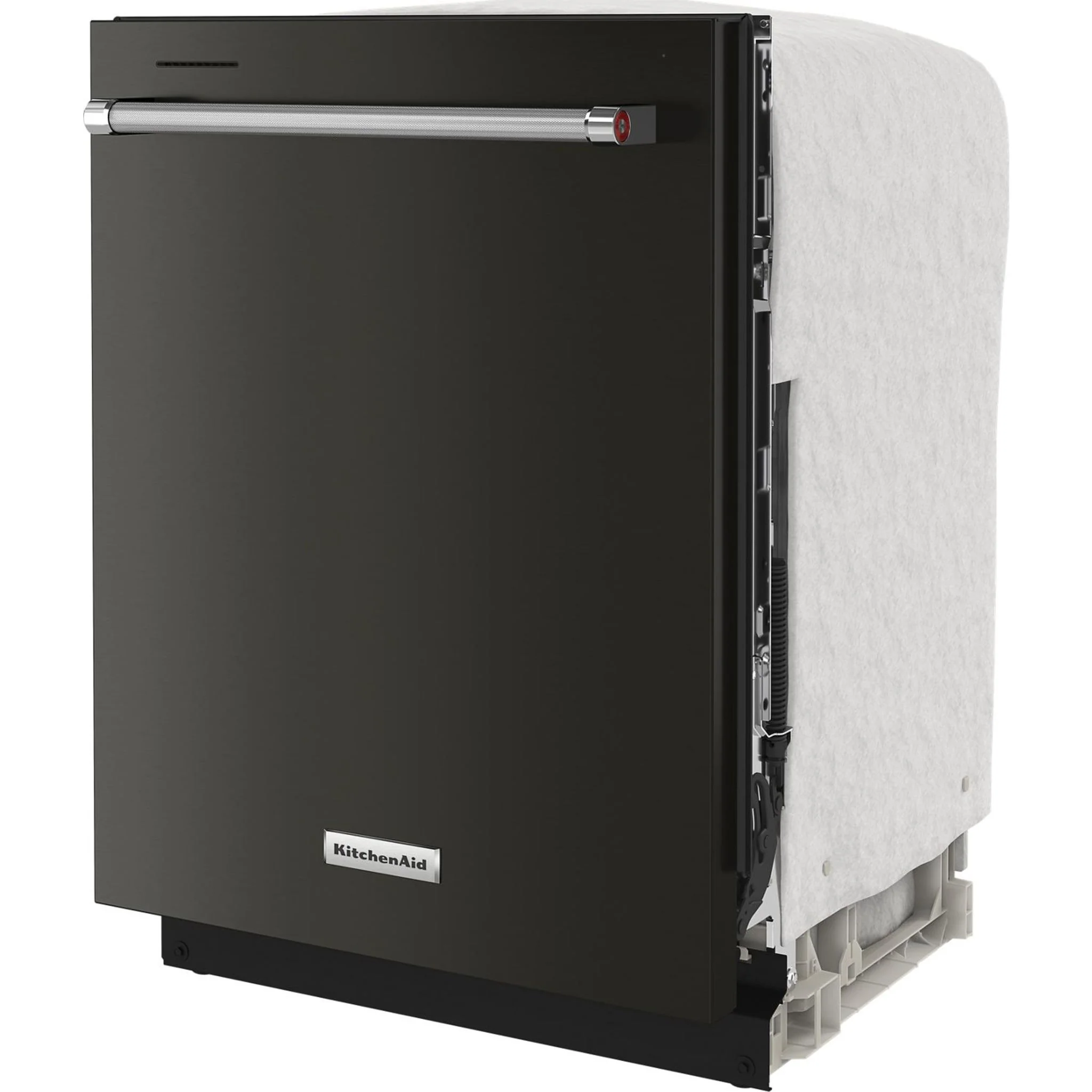 KitchenAid  39 dBA Dishwasher in PrintShield Finish with Third Level Utensil Rack - Black Stainless (KDTE204KBS) - Image 19