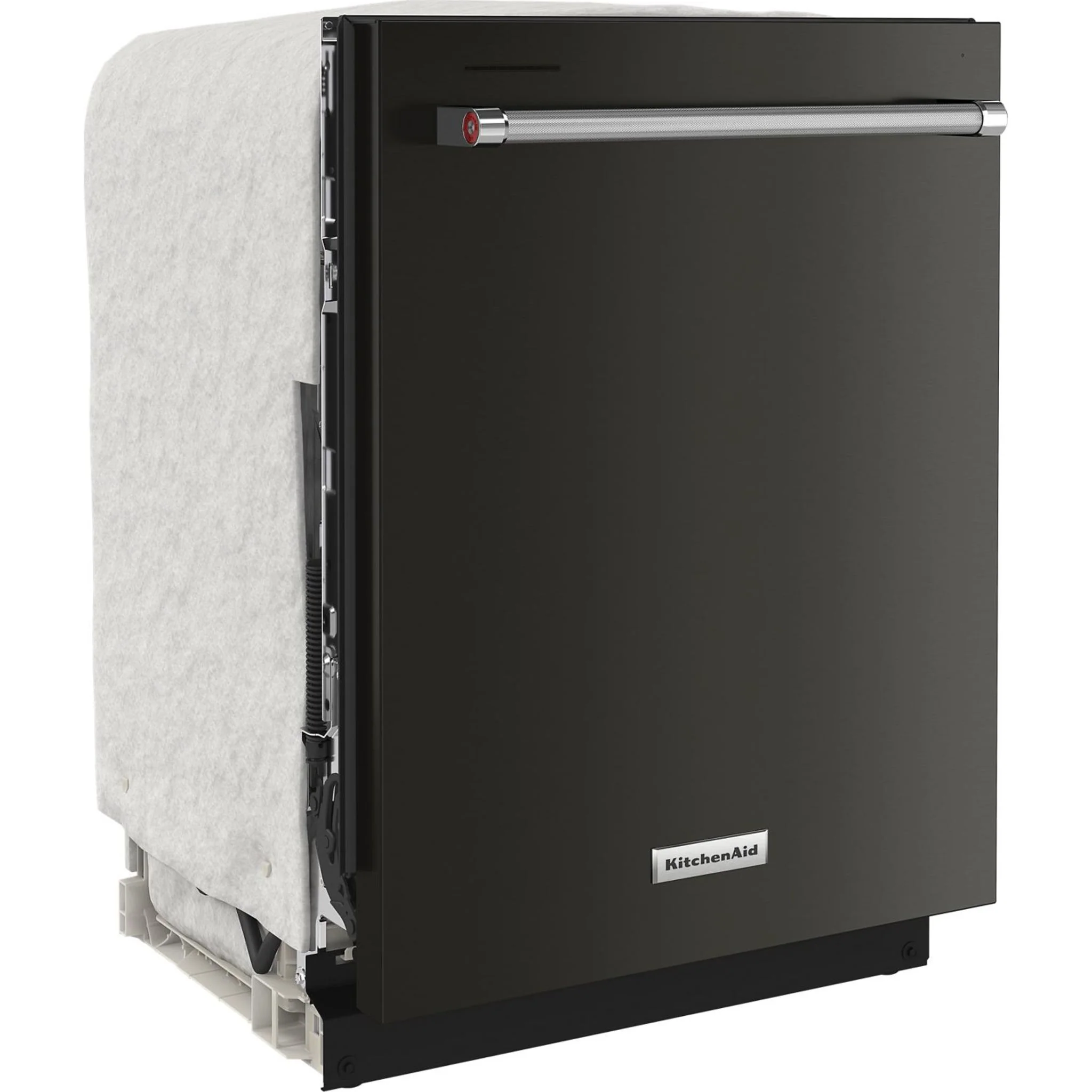 KitchenAid  39 dBA Dishwasher in PrintShield Finish with Third Level Utensil Rack - Black Stainless (KDTE204KBS) - Image 26