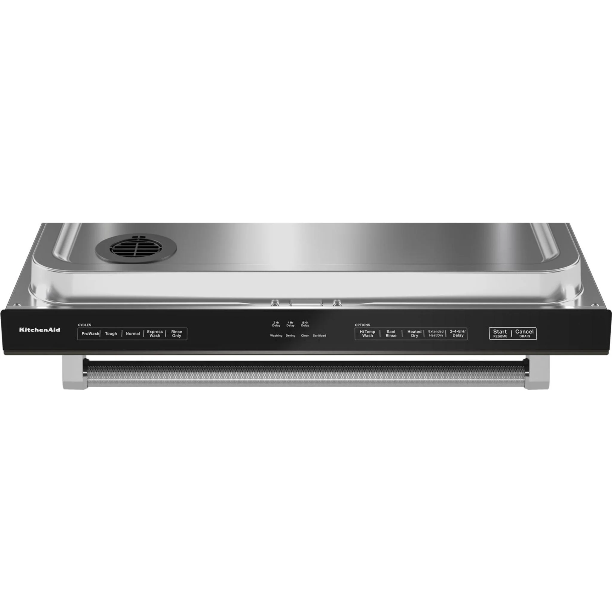KitchenAid  39 dBA Dishwasher in PrintShield Finish with Third Level Utensil Rack - Black Stainless (KDTE204KBS) - Image 30