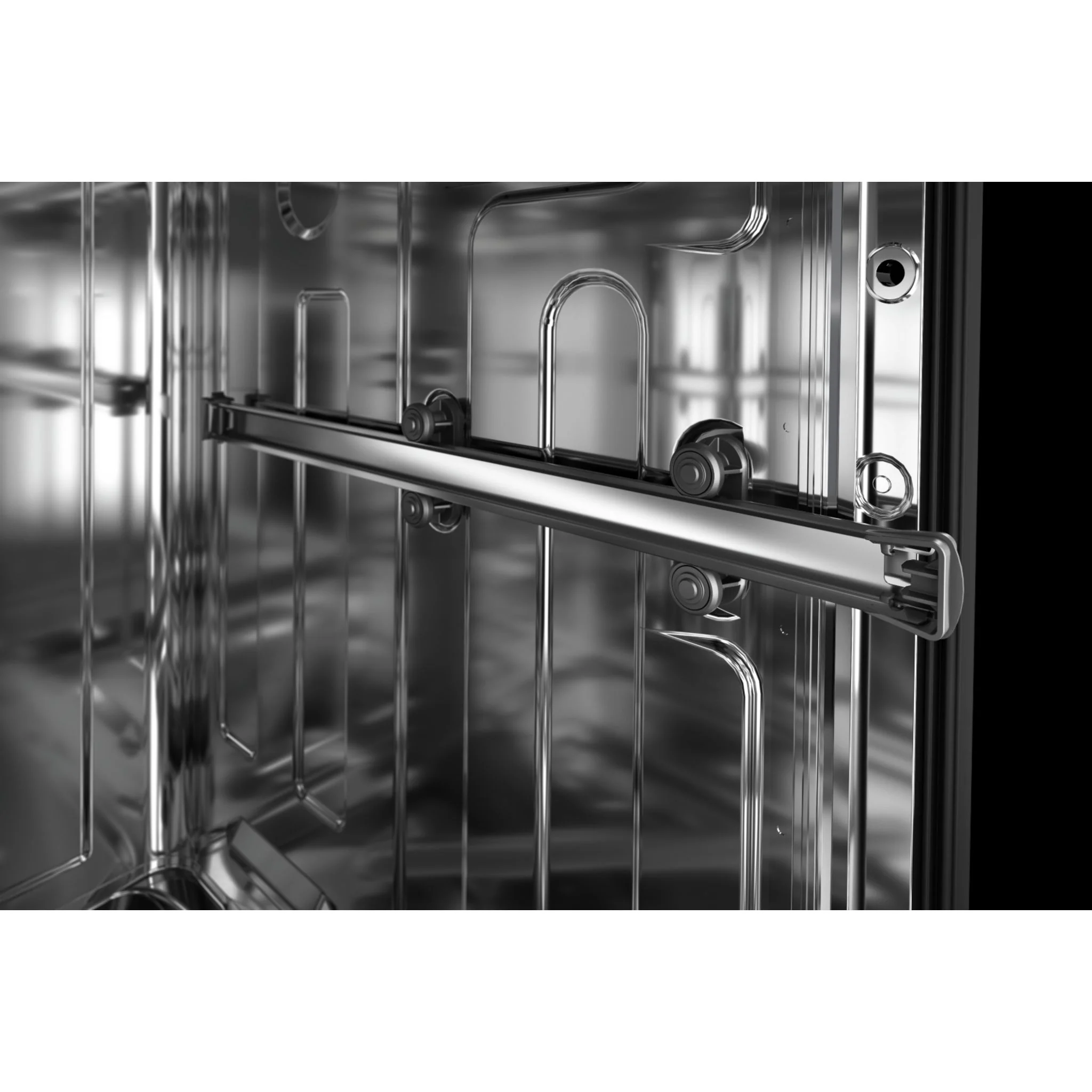 KitchenAid  39 dBA Dishwasher in PrintShield Finish with Third Level Utensil Rack - Black Stainless (KDTE204KBS) - Image 6