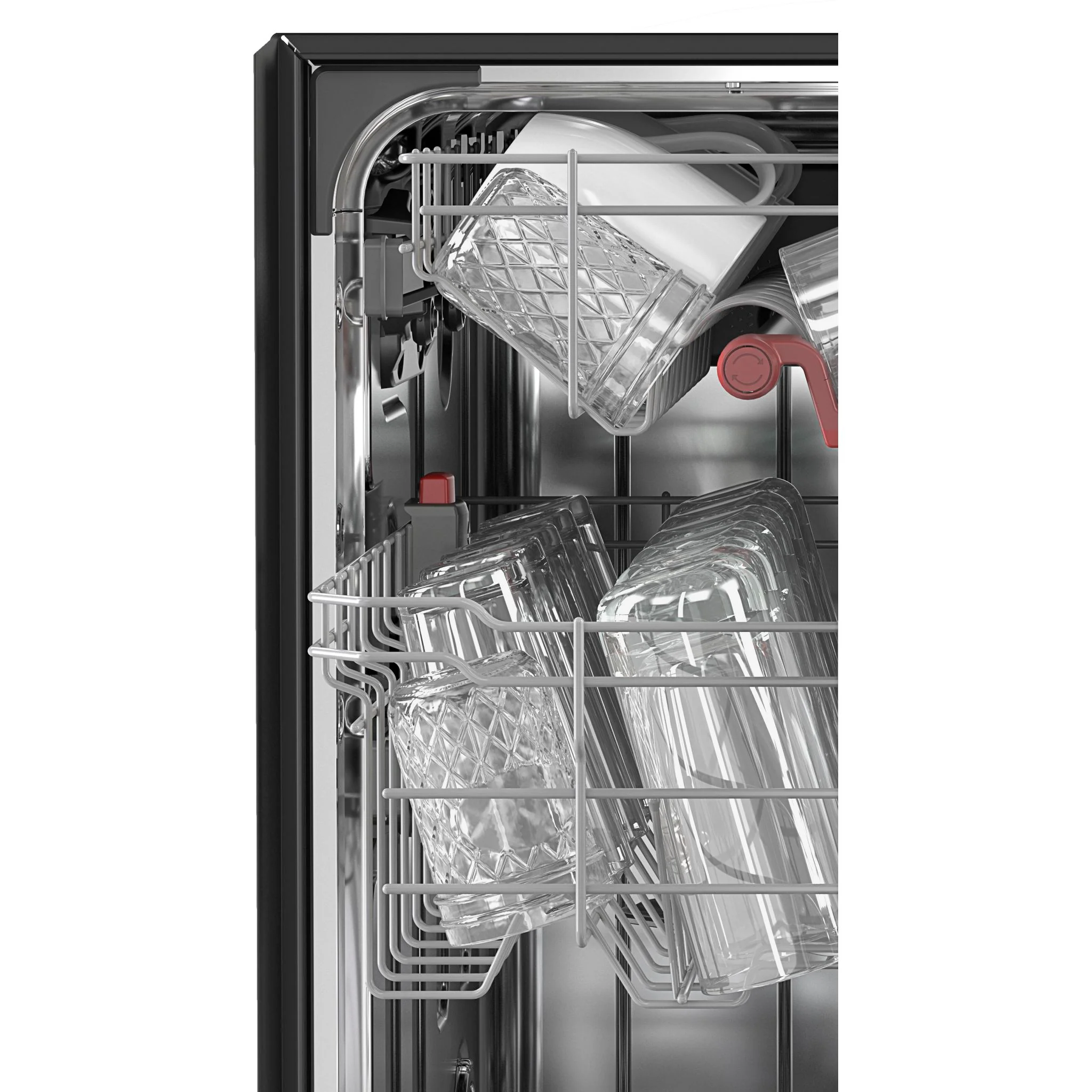 KitchenAid 360A° Max Jets Third Rack Dishwasher with Fan-Enabled ProDry System, 44 dBA - Stainless Steel (KDTM604KPS) - Image 14