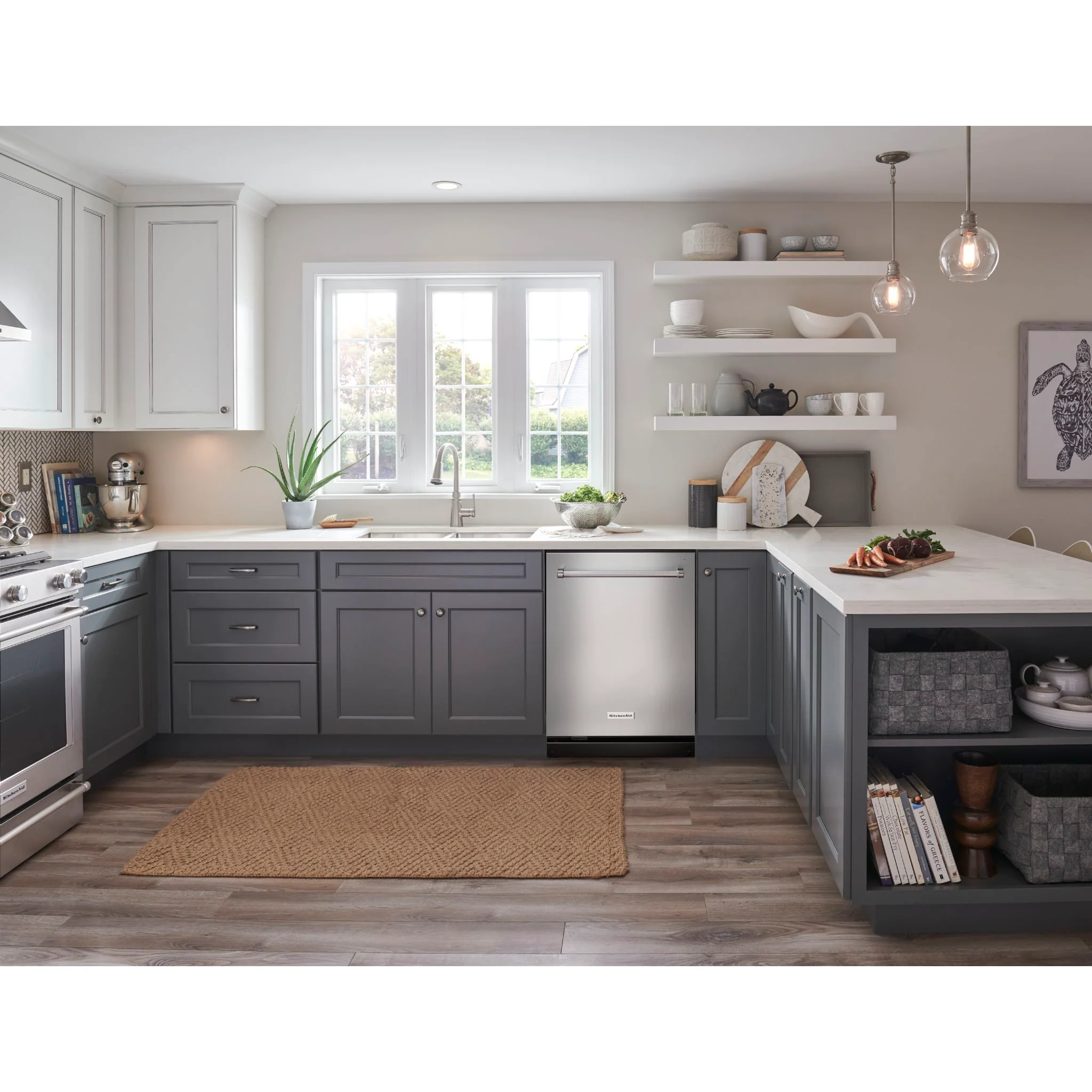 KitchenAid 360A° Max Jets Third Rack Dishwasher with Fan-Enabled ProDry System, 44 dBA - Stainless Steel (KDTM604KPS) - Image 2