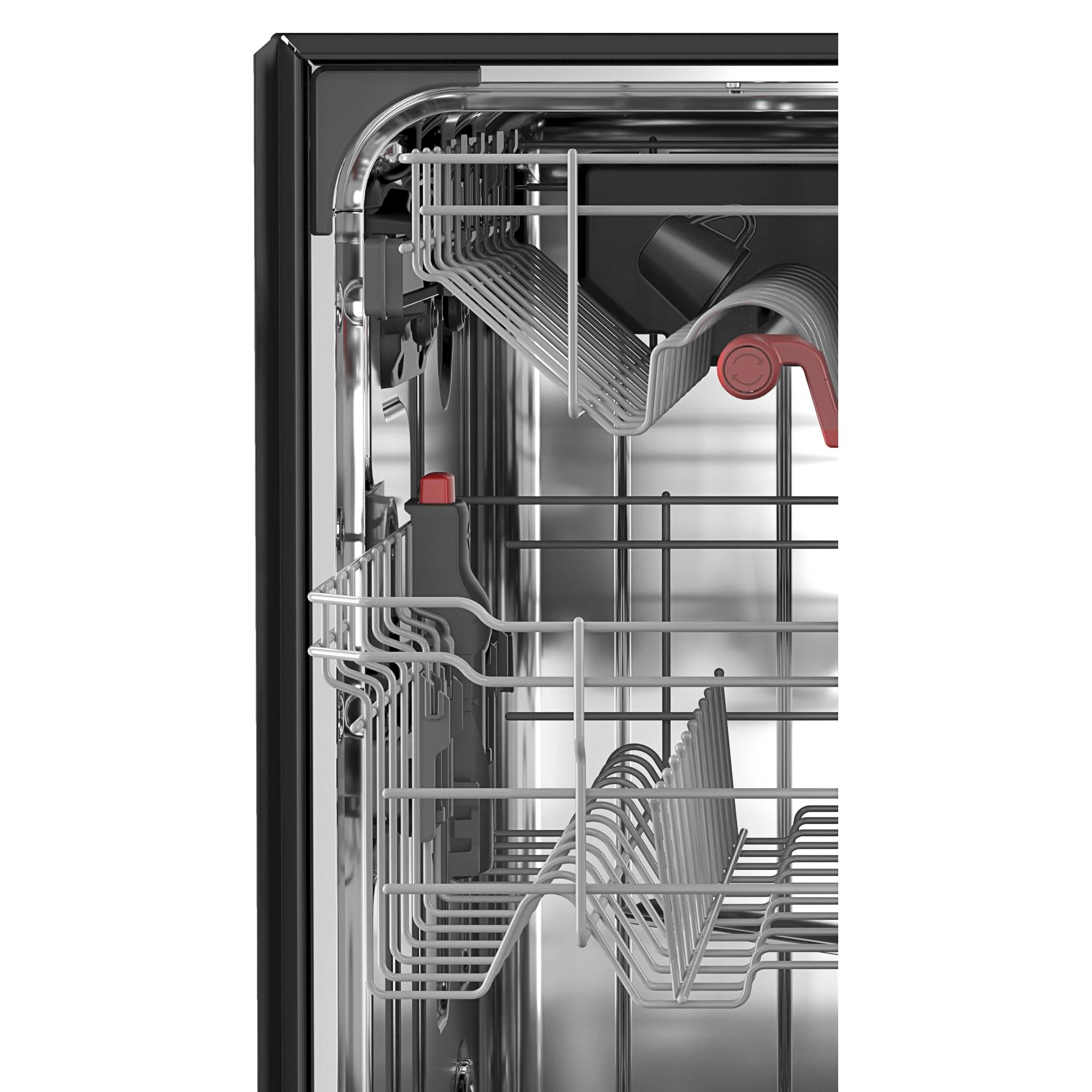 KitchenAid 360A° Max Jets Third Rack Dishwasher with Fan-Enabled ProDry System, 44 dBA - Stainless Steel (KDTM604KPS) - Image 9