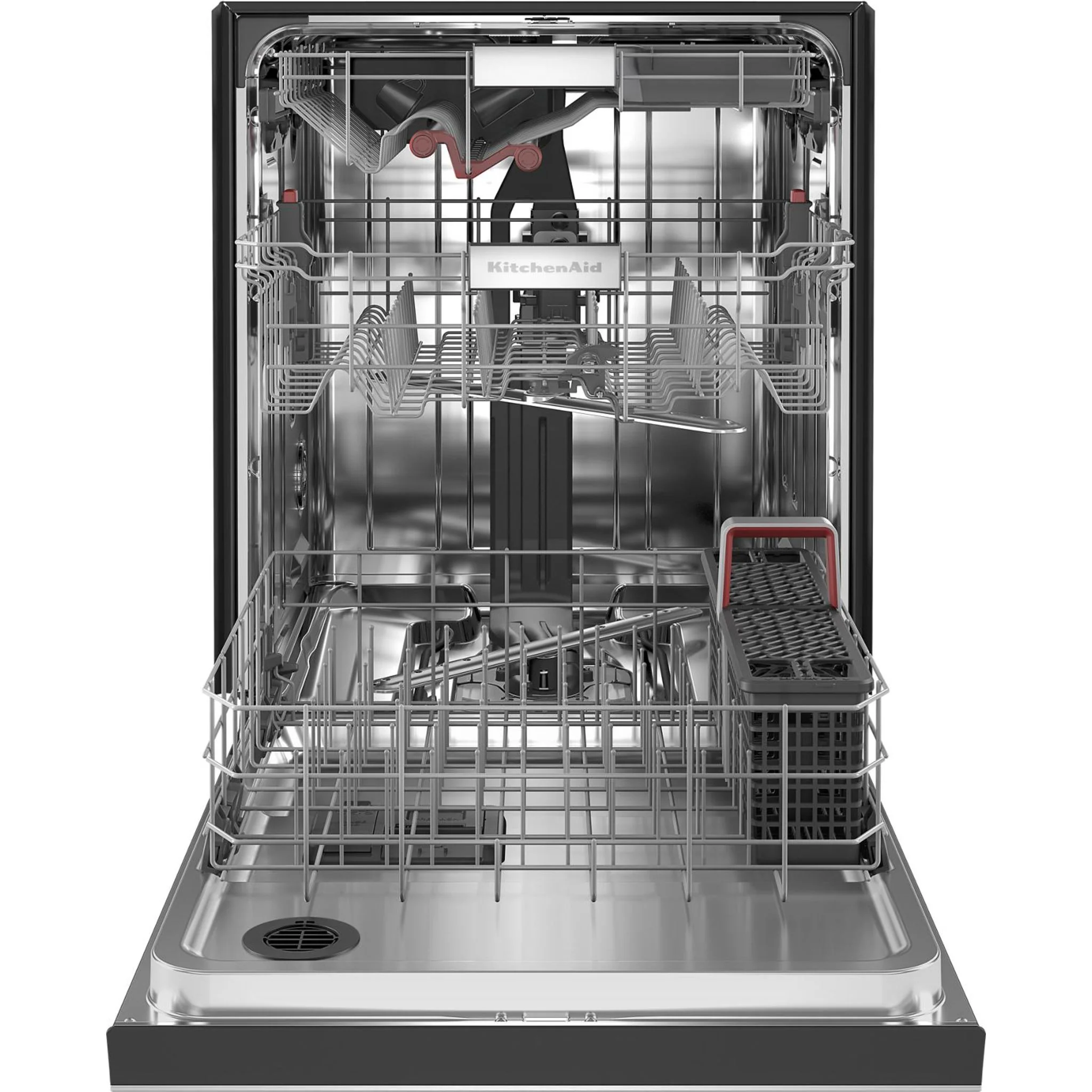 KitchenAid 44 dBA Dishwasher in PrintShield Finish with 360A° Max Jets Third Rack - Stainless Steel (KDFM404KPS) - Image 32