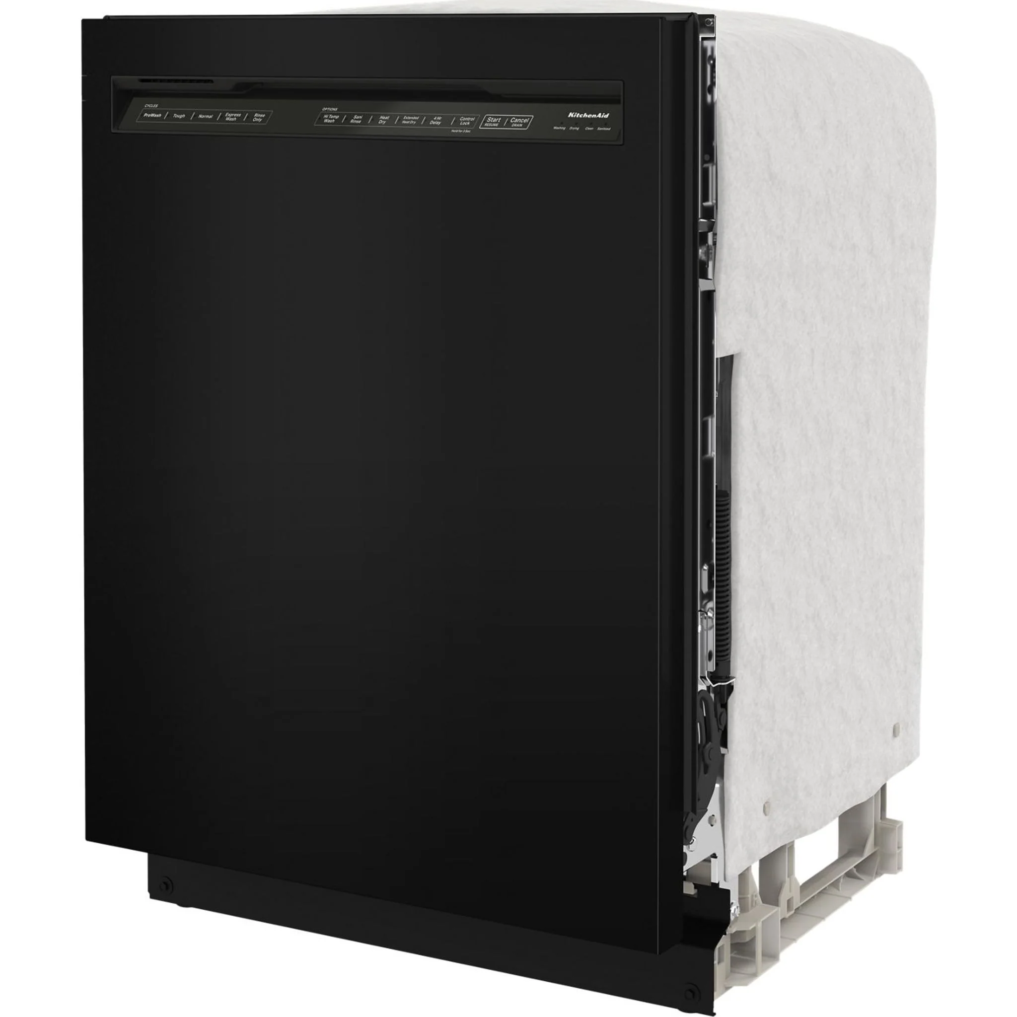 KitchenAid 47 dBA Two-Rack Dishwasher with ProWash Cycle - Black (KDFE104KBL) - Image 16