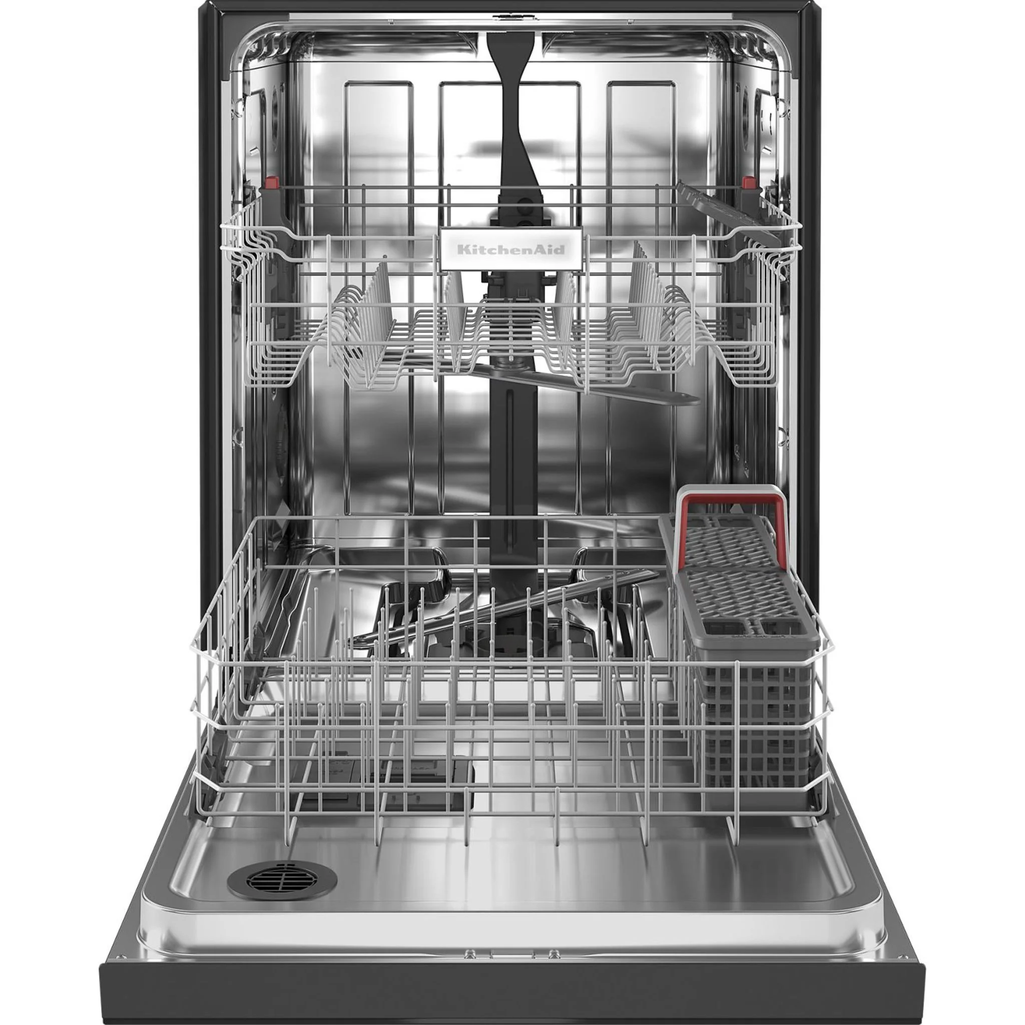 KitchenAid 47 dBA Two-Rack Dishwasher with ProWash Cycle - Black (KDFE104KBL) - Image 33