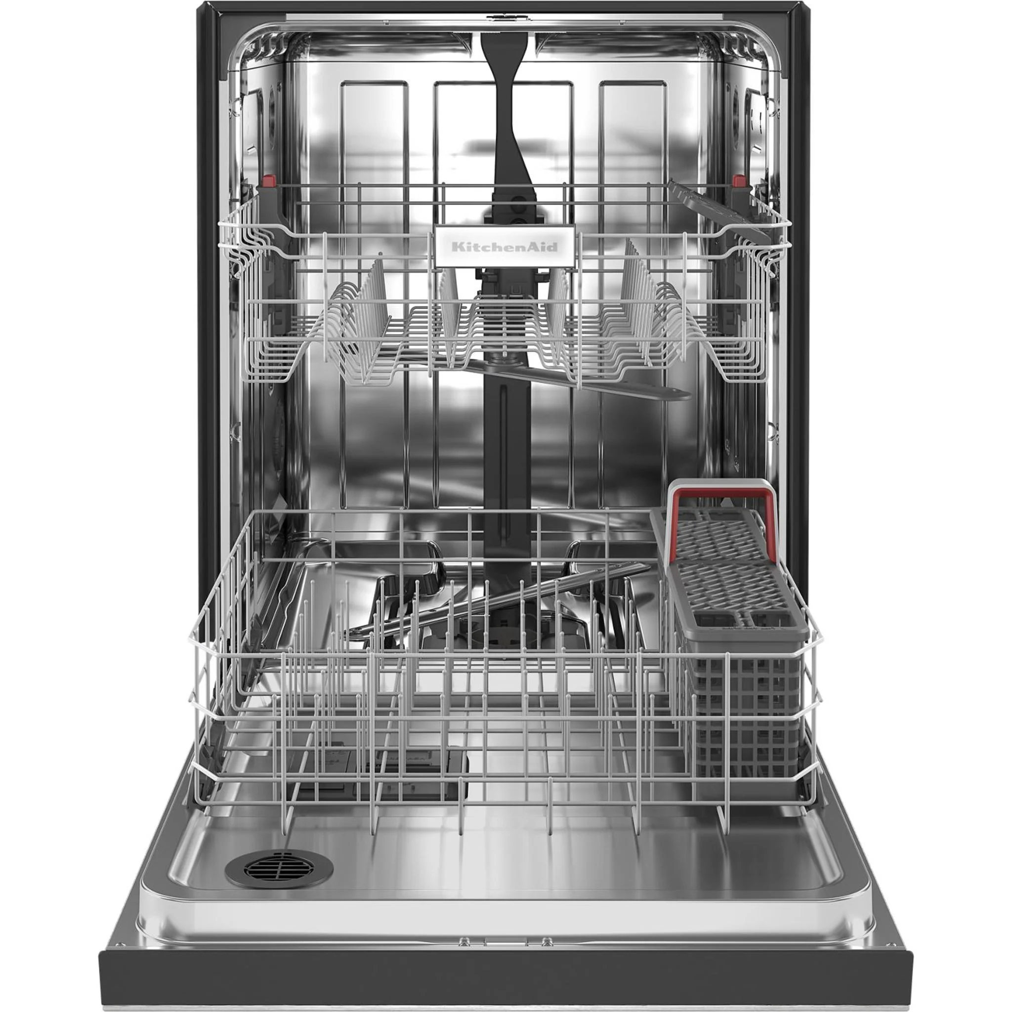 KitchenAid 47 dBA Two-Rack Dishwasher in PrintShield Finish with ProWash Cycle - Stainless Steel (KDFE104KPS) - Image 16